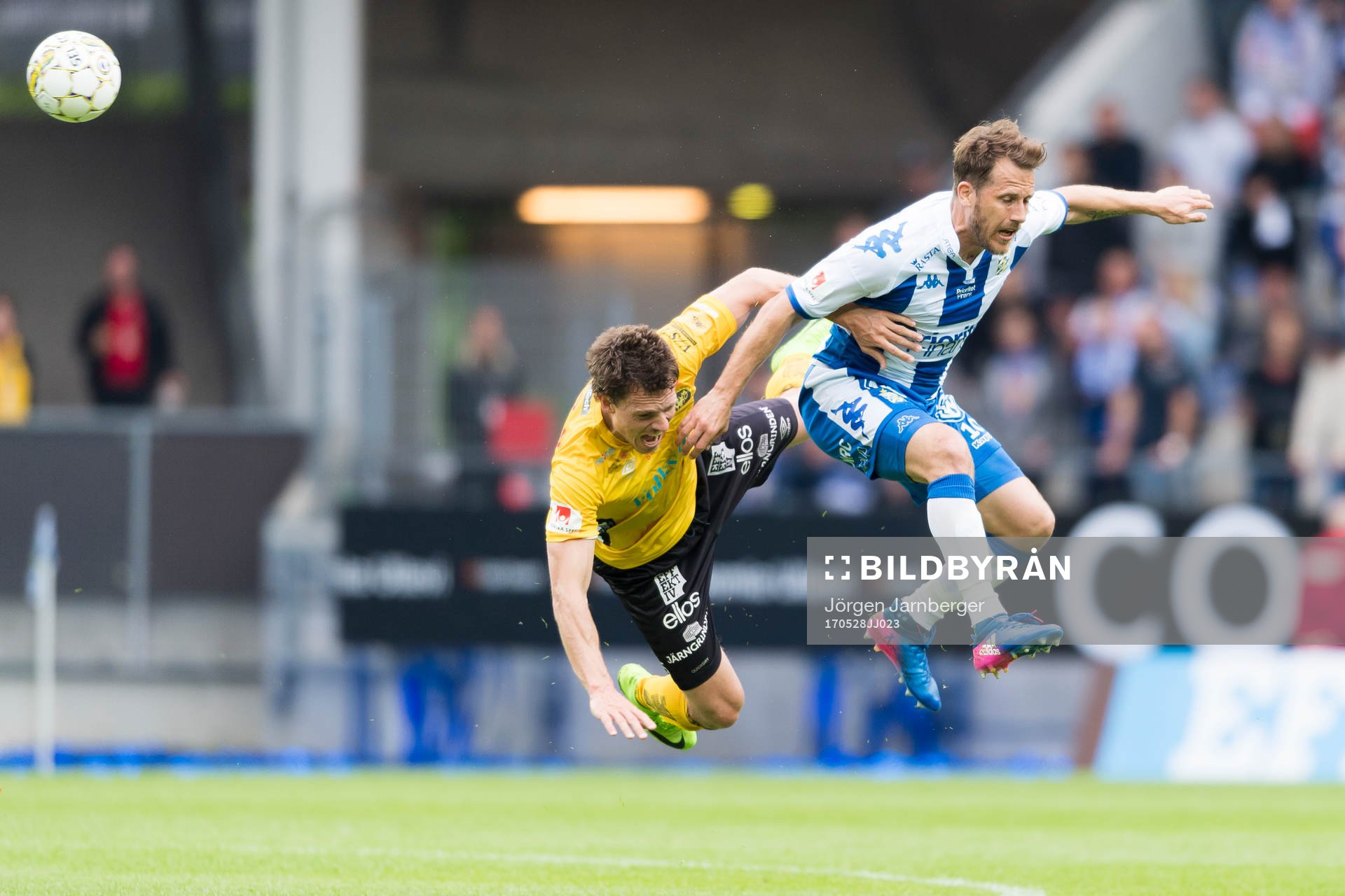 Elfsborgs Jörgen Horn och IFK Göteborgs Tobias Hysen