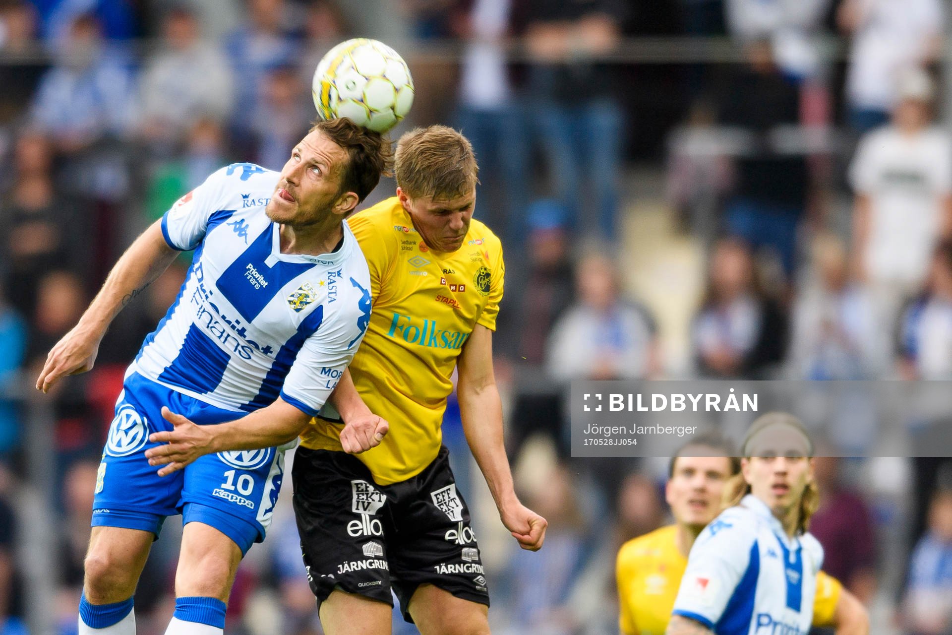 IFK Göteborgs Tobias Hysen och Elfsborgs Joakim Nilsson