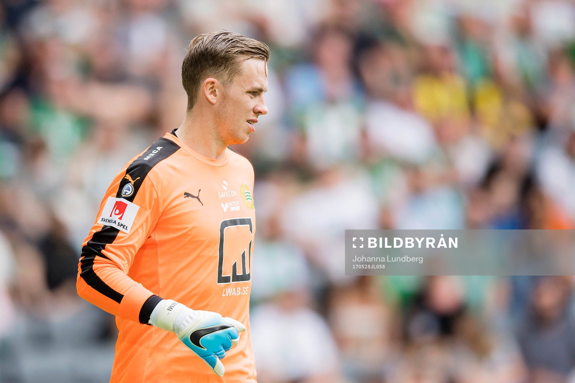 Hammarbys målvakt Ögmundur Kristinsson