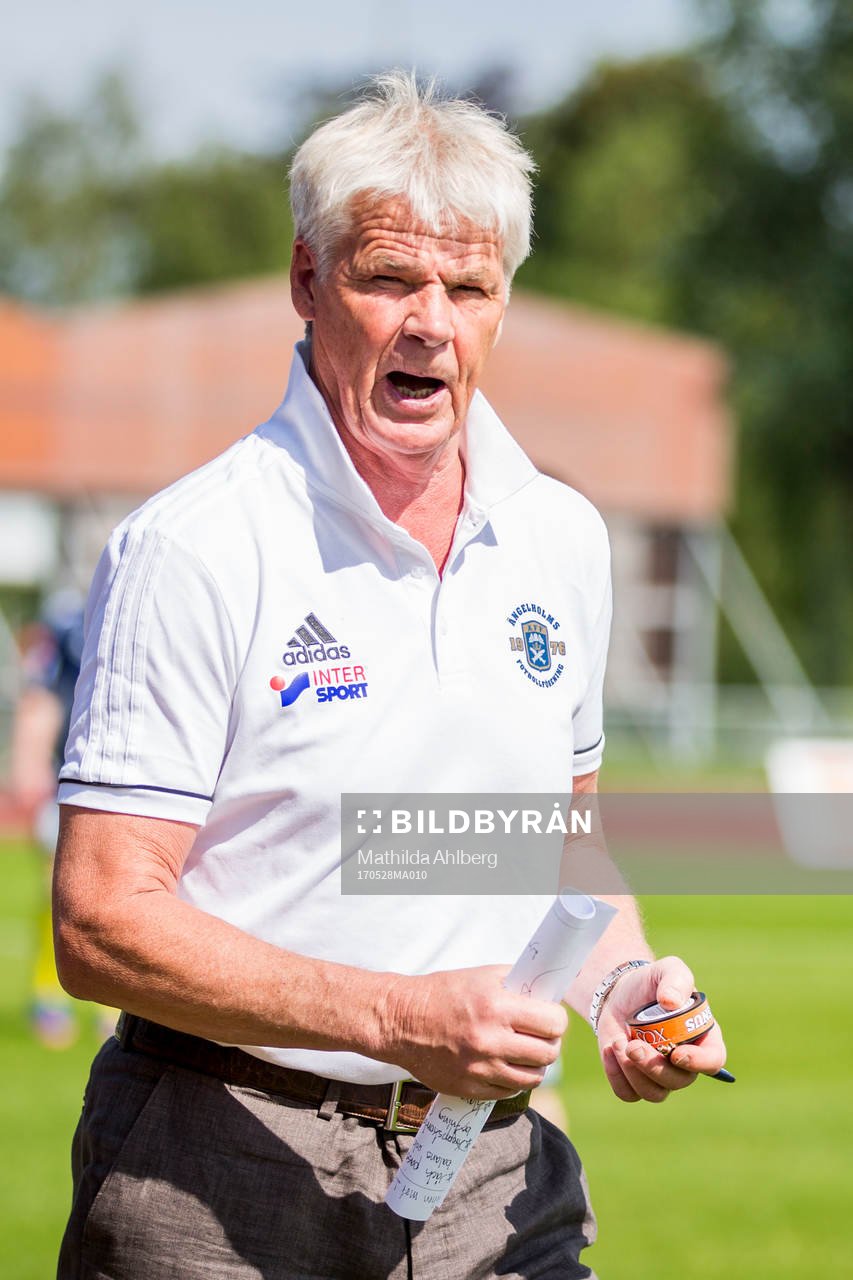 Ängelholms tränare Karl Gunnar Björklund
