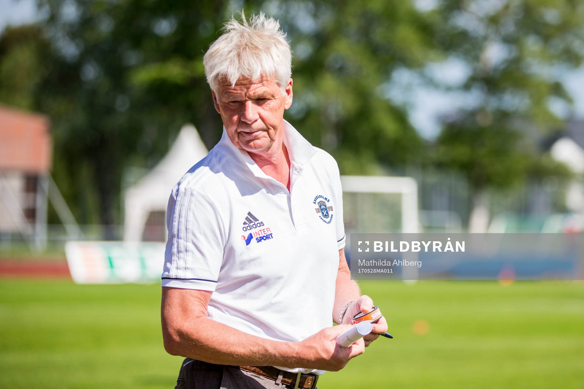 Ängelholms tränare Karl Gunnar Björklund