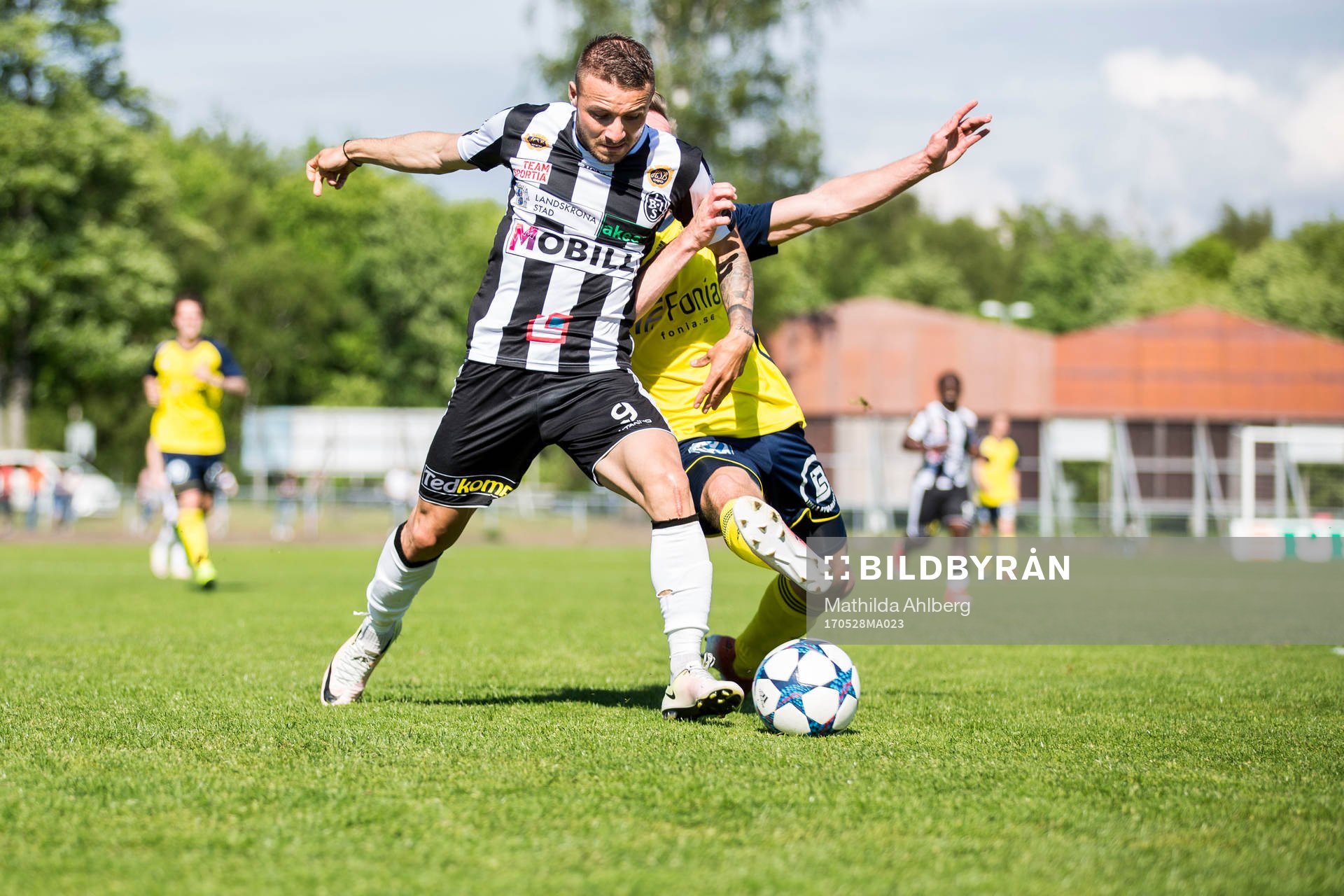 Landskronas Filip Pivkovski i duell