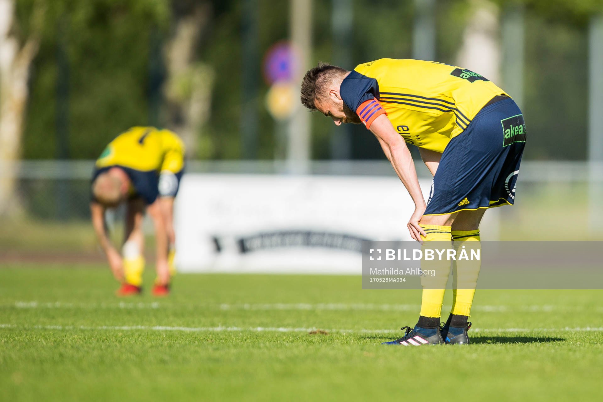 Ängelholms Aaron Jones deppar