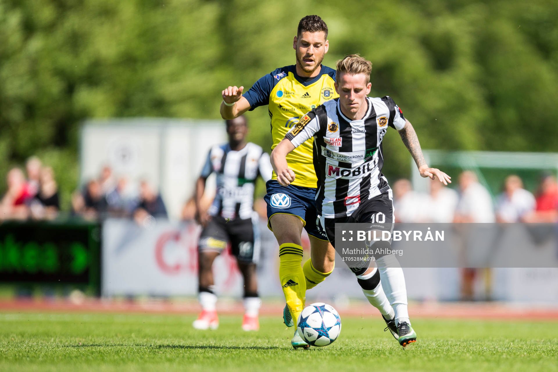 Ängelholms Daniel Alexander Bennassar Nilsson och