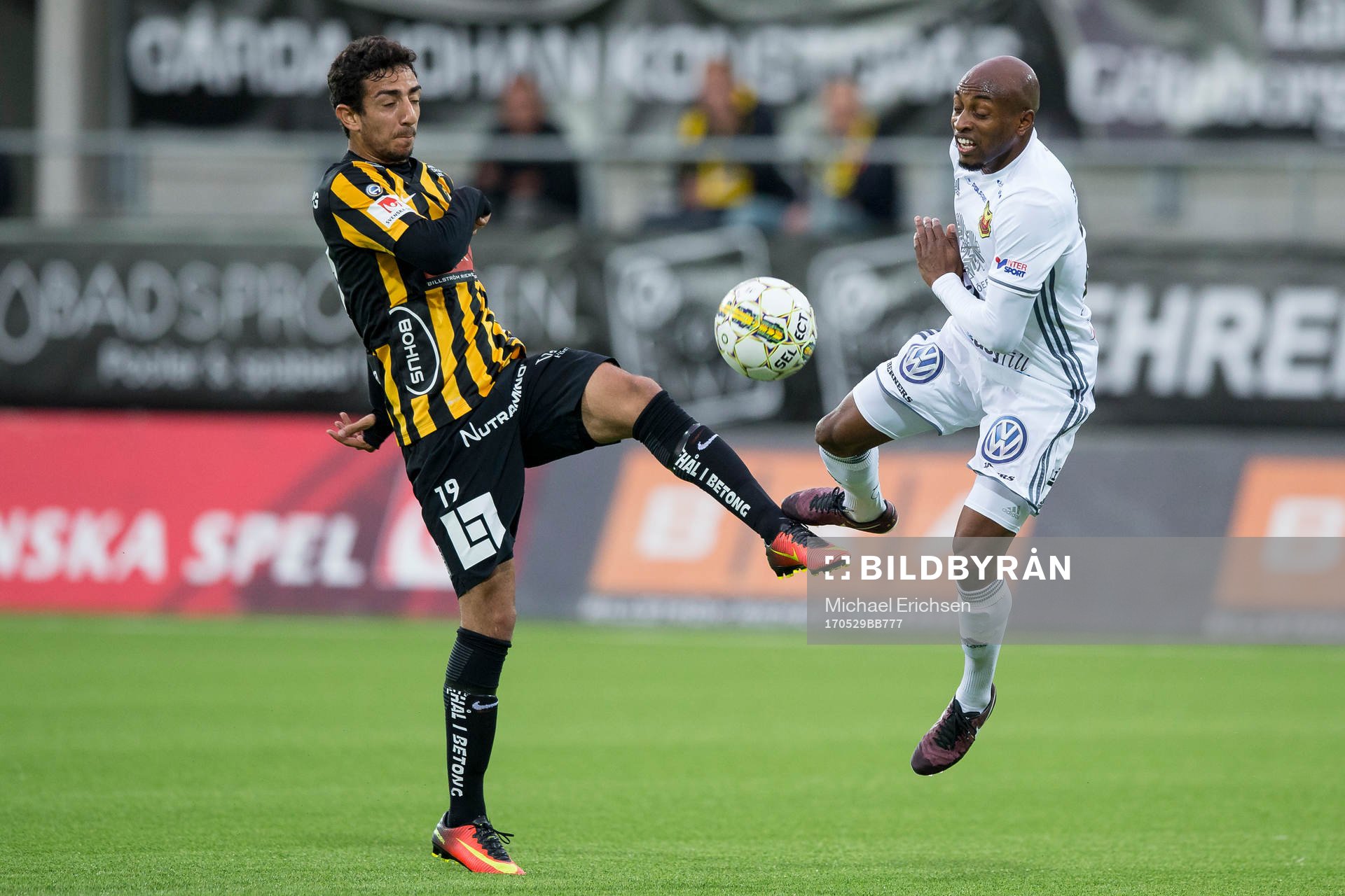Häckens Daleho Irandust mot Östersunds Fouad Bachirou