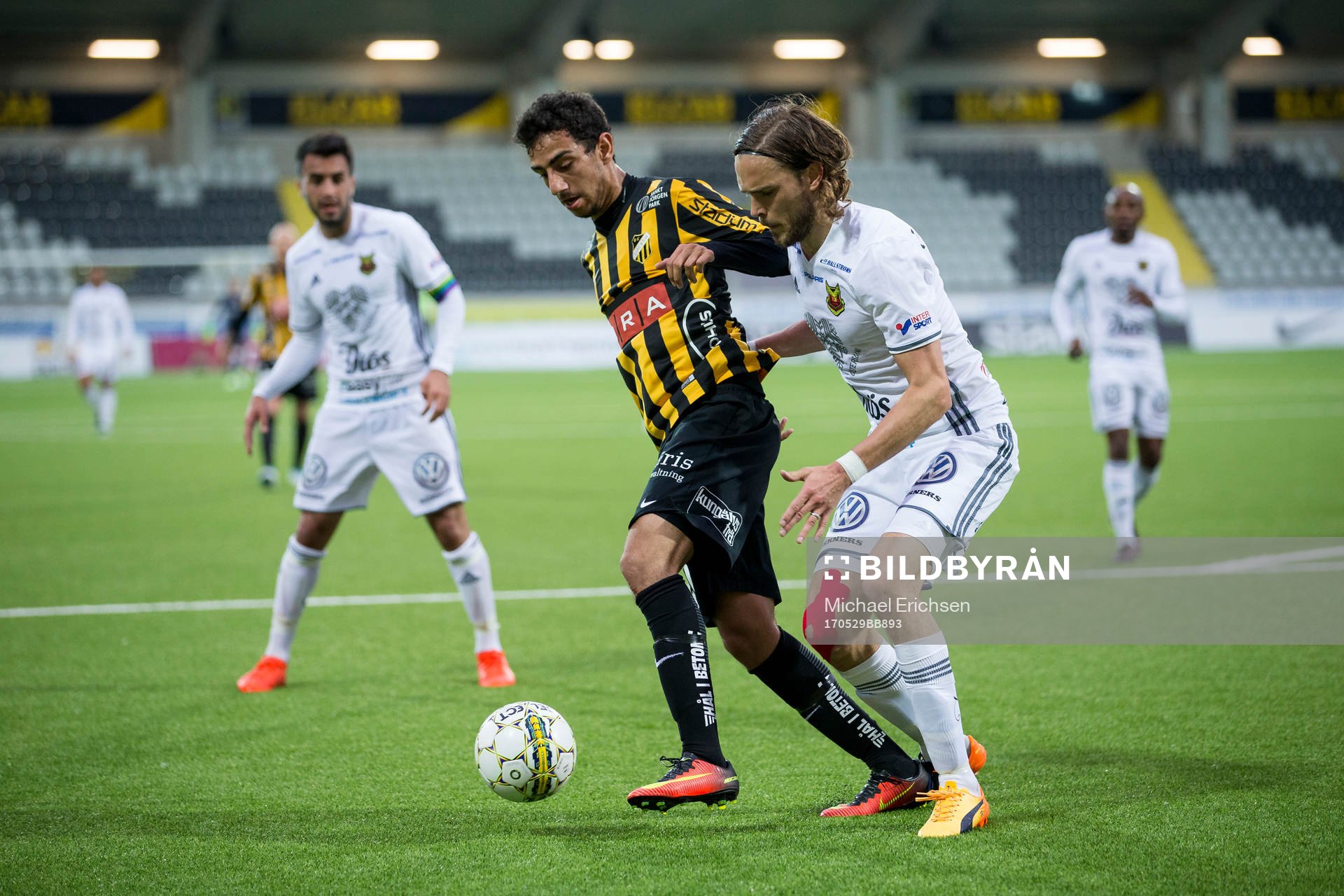 Häckens Daleho Irandust mot Östersunds Tom Pettersson