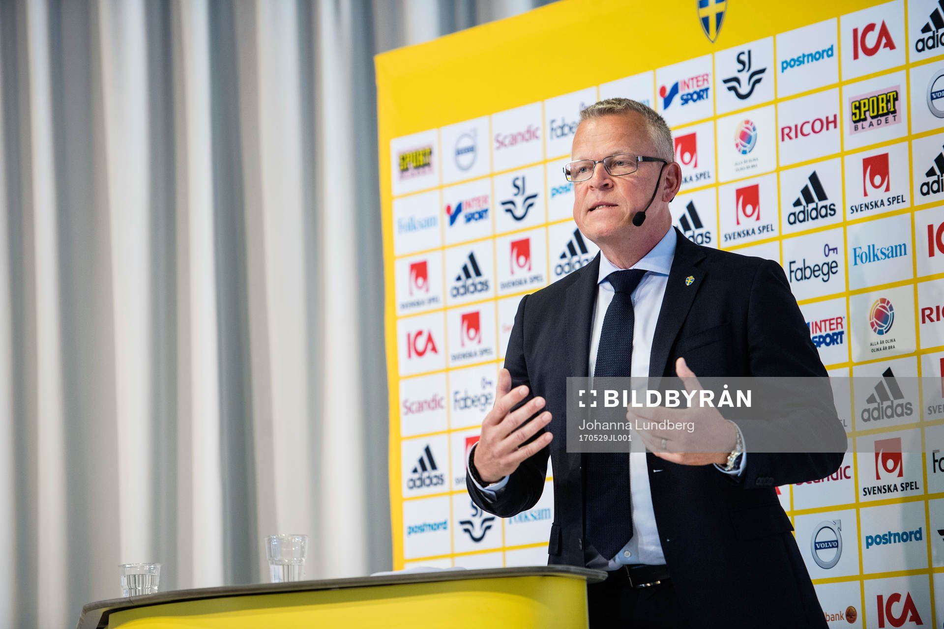 Sveriges förbundskapten Janne Andersson