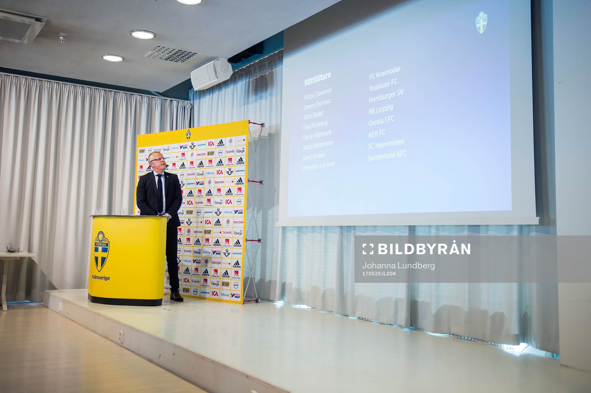 Sveriges förbundskapten Janne Andersson