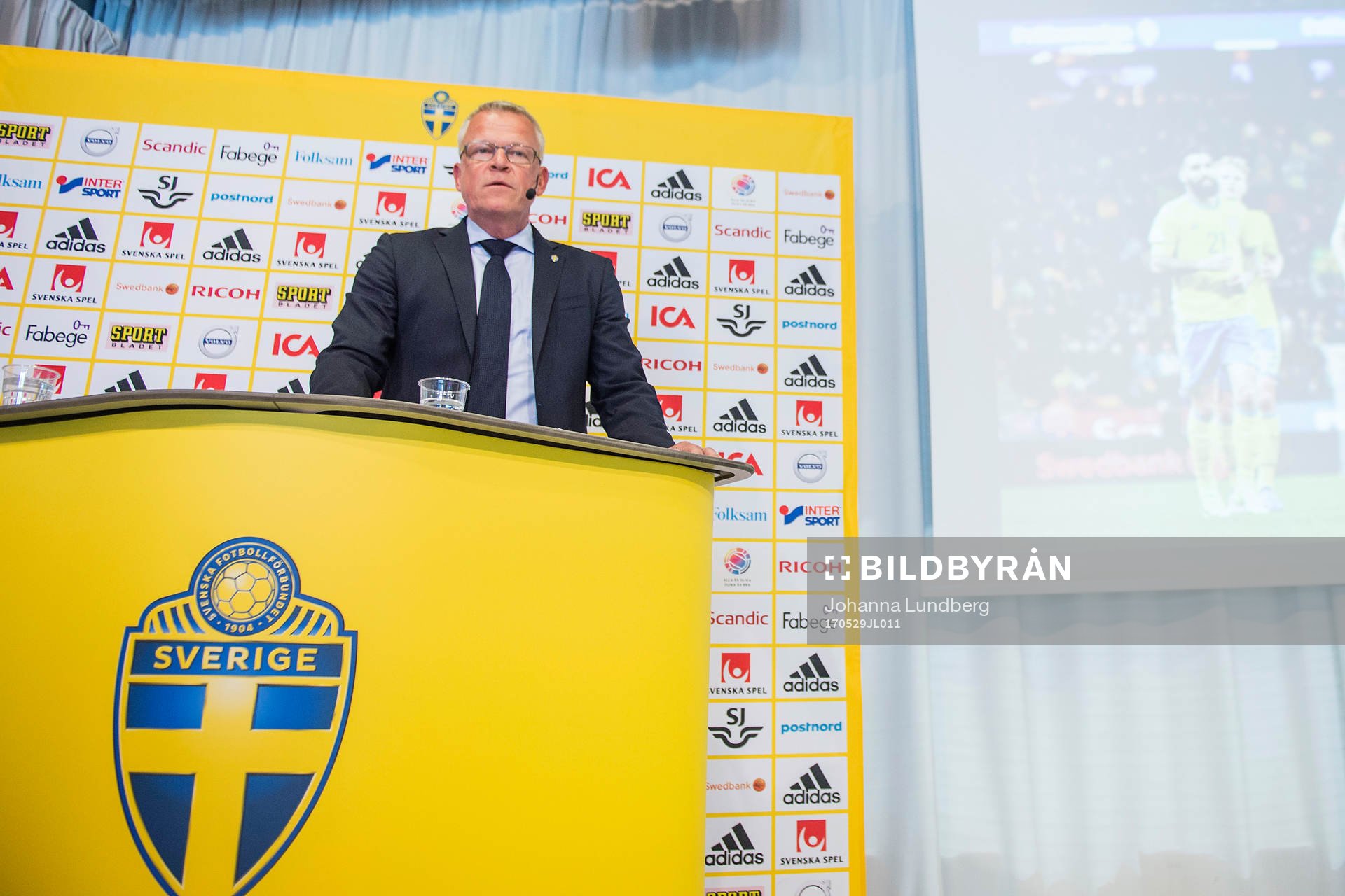 Sveriges förbundskapten Janne Andersson