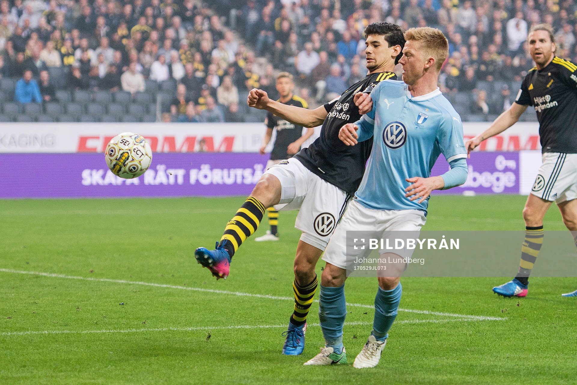 s Jesper Nyholm och Malmö FFs Anders Christiansen