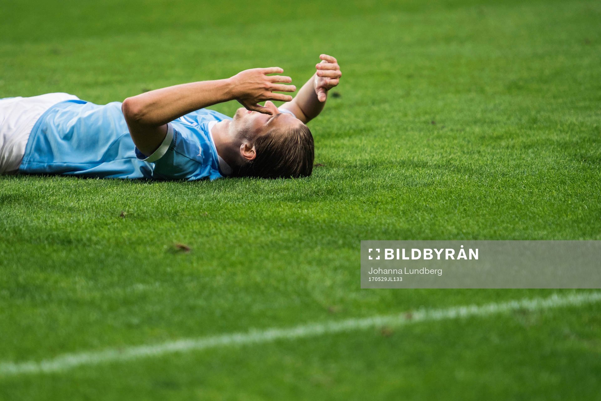 Malmö FFs Pawel Cibicki deppar