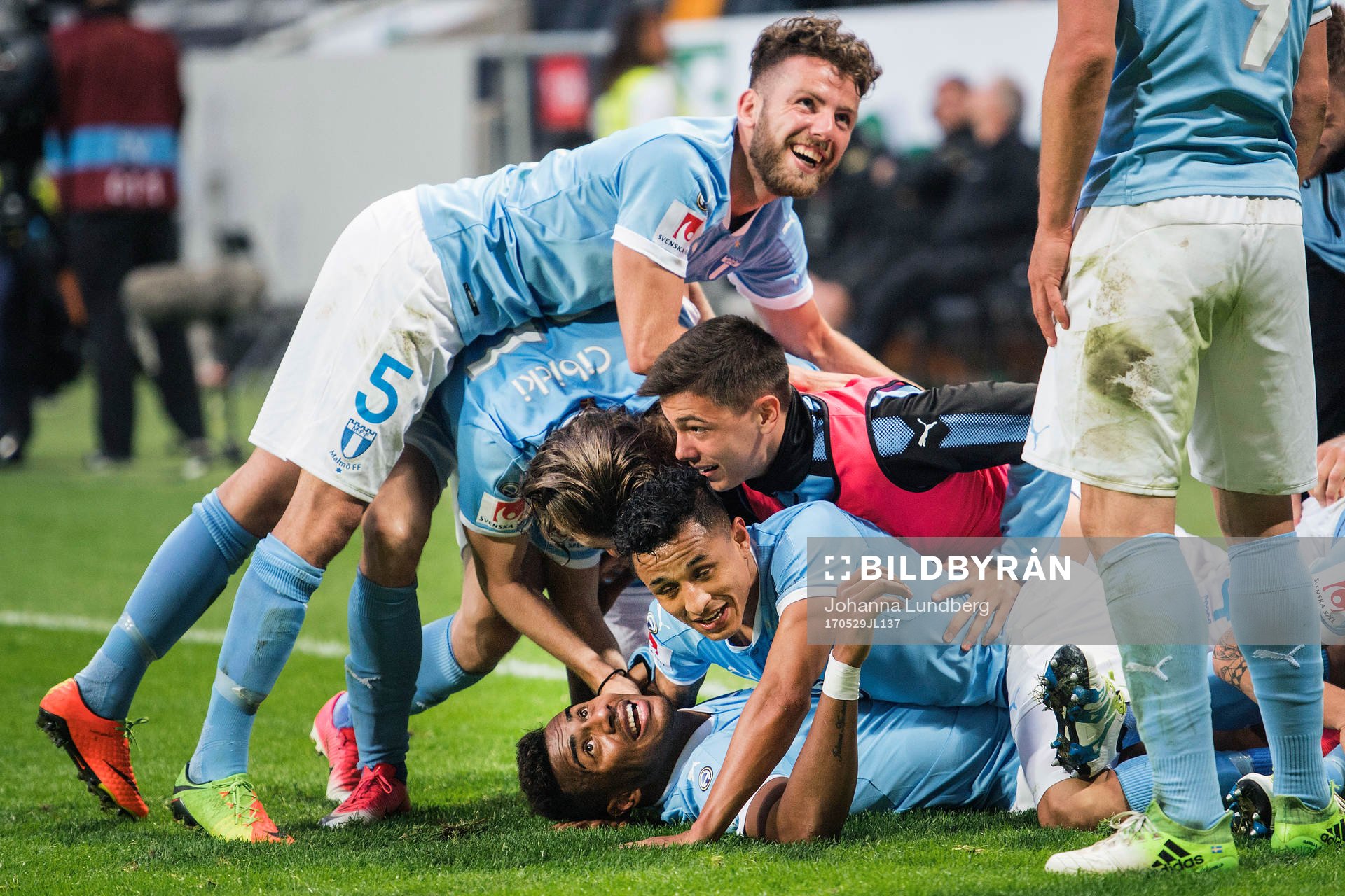 Malmö FFs Erdal Rakip, Yoshimar Yotún och Pawel Cibicki