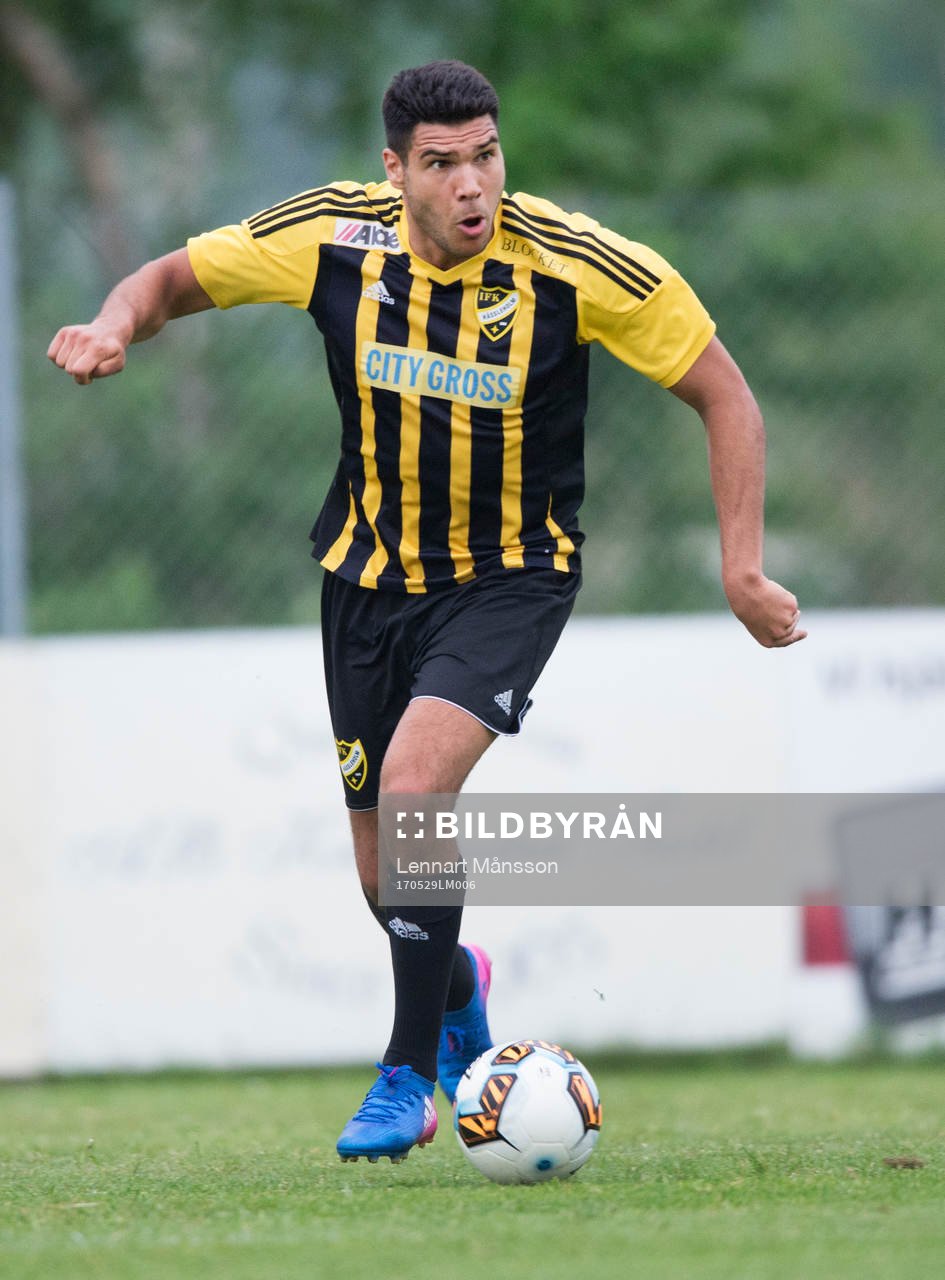 IFK Hässleholms Tommy Filipovic  i B-lagsmatchen mellan