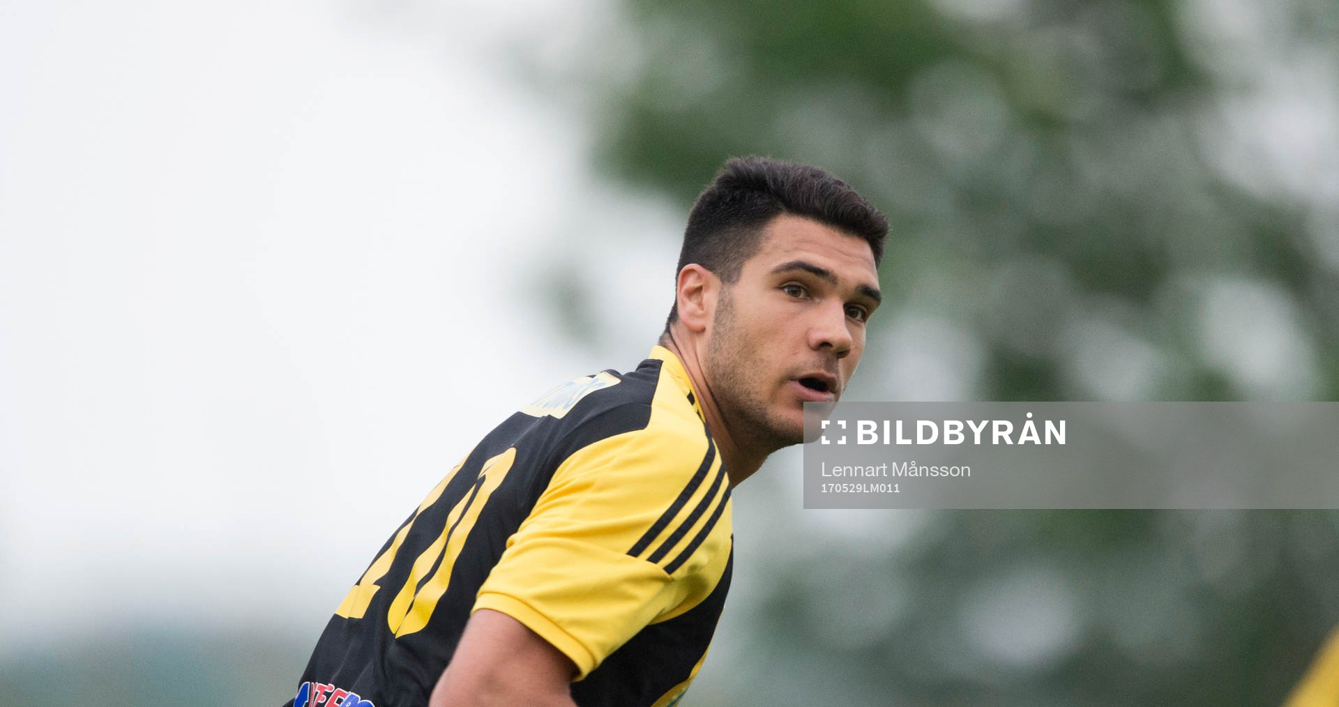 IFK Hässleholms Tommy Filipovic  i B-lagsmatchen mellan