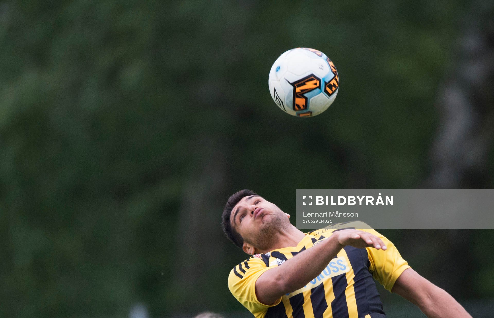 IFK Hässleholms Tommy Filipovic i B-lagsmatchen mellan