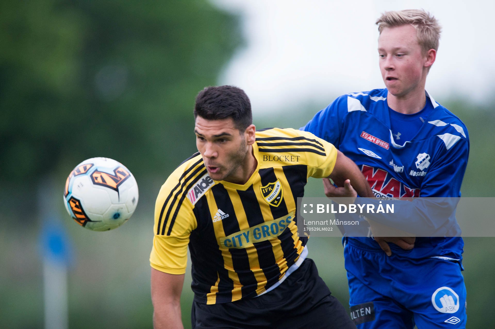 IFK Hässleholms Tommy Filipovic i B-lagsmatchen mellan