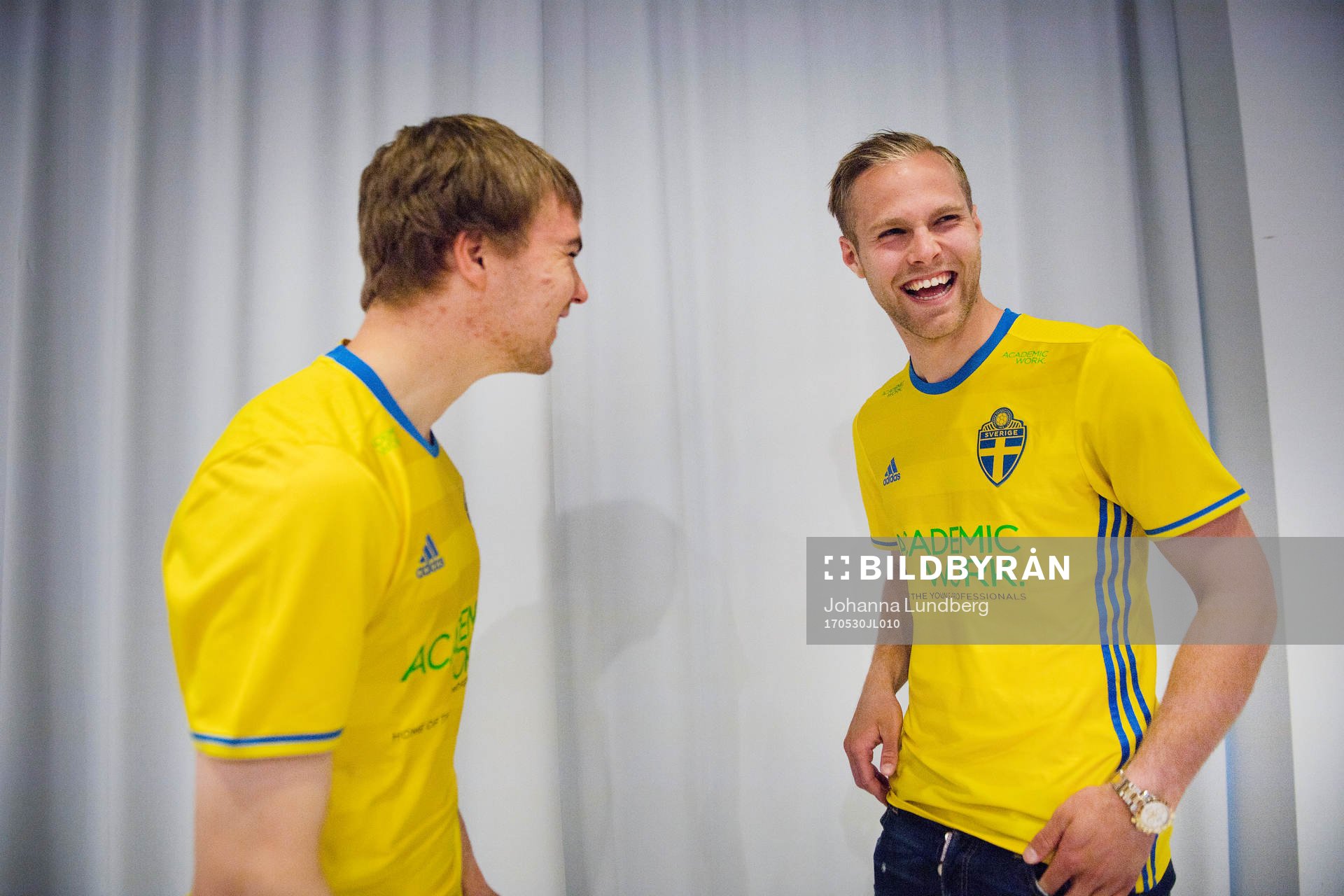 Simon Tibbling och Gustav Engvall