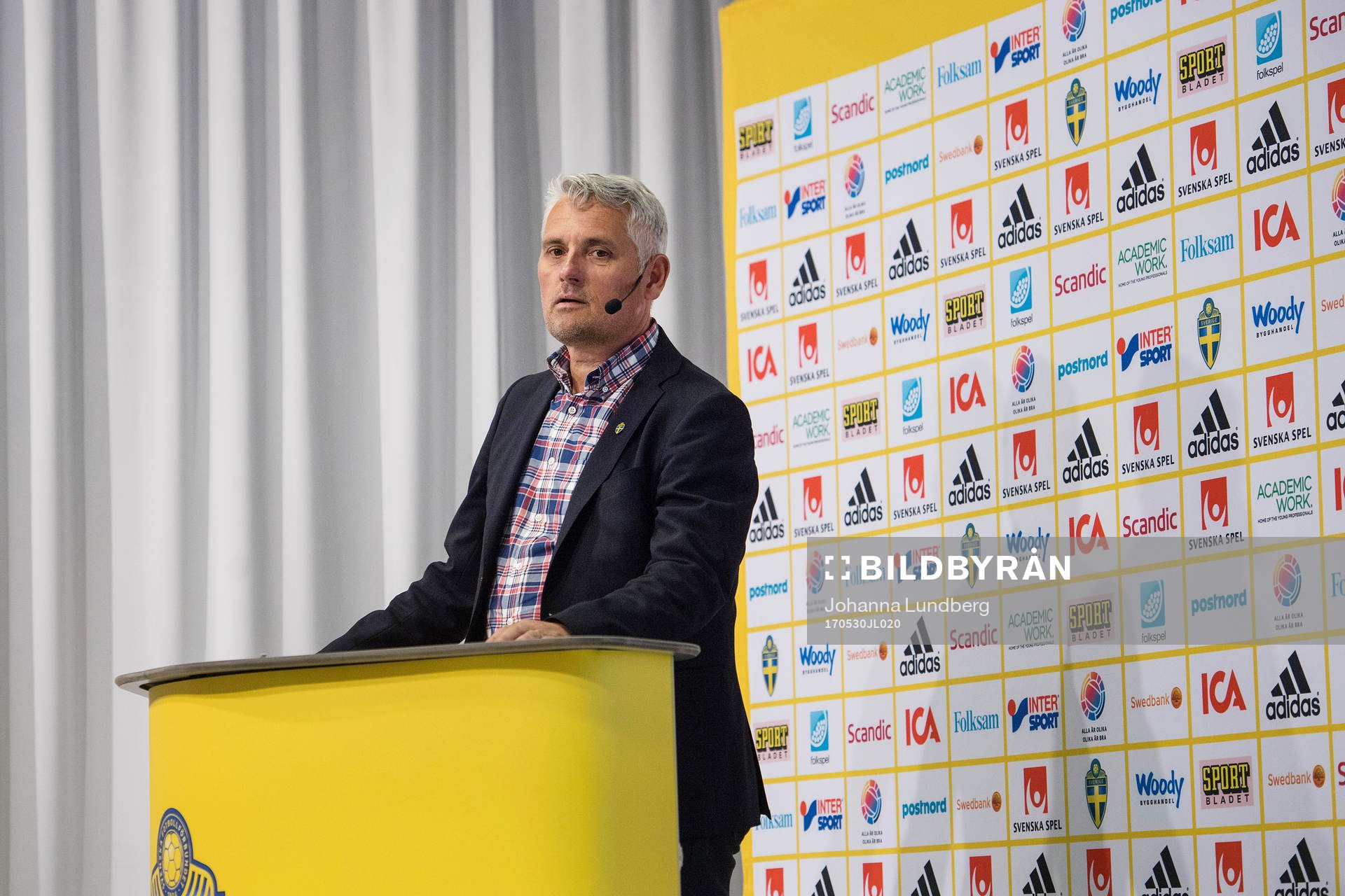 Sveriges förbundskapten för U19, Claes Eriksson