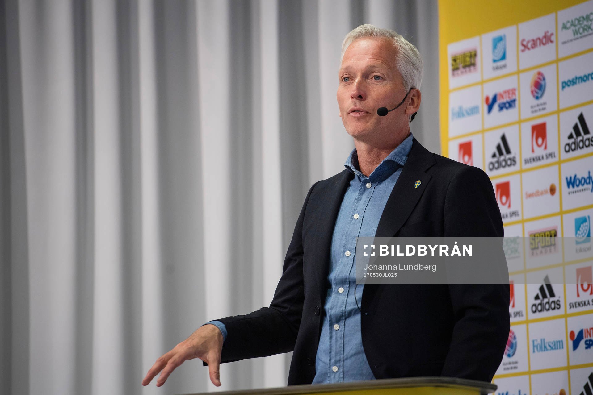 Svenska fotbollförbundets generalsekreterare Håkan