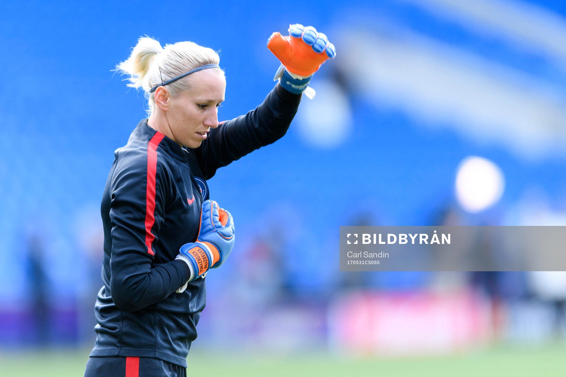 Målvakt Katarzyna Kiedrzynek