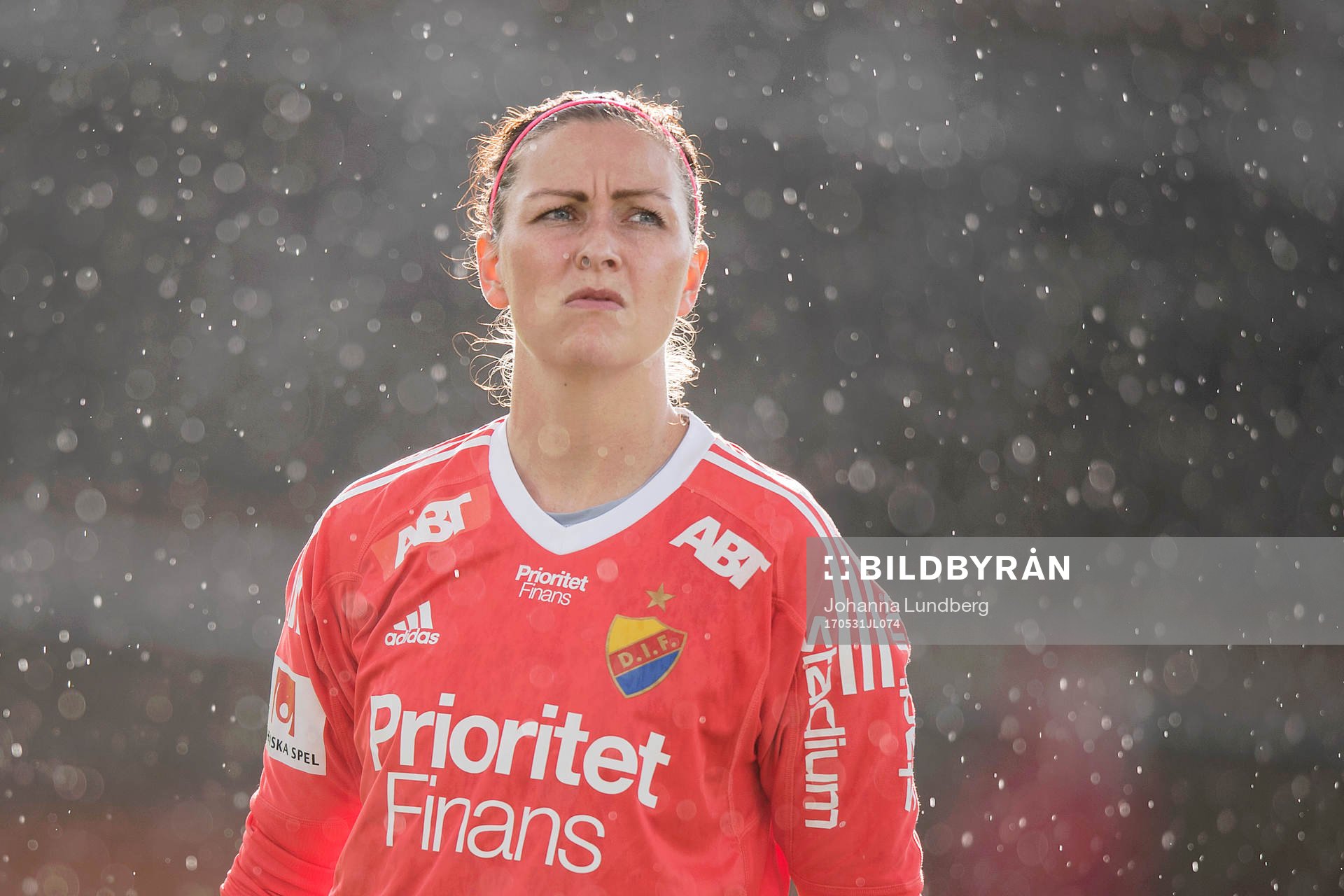 Djurgårdens målvakt Gudbjörg Gunnarsdottir
