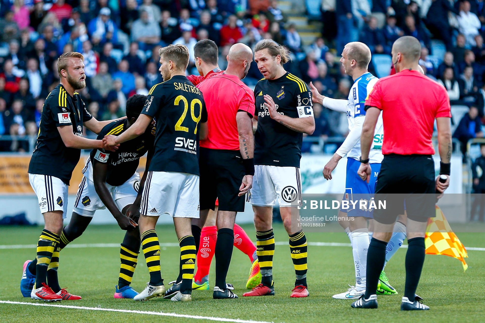 Stökigt i Norrköpings målområde