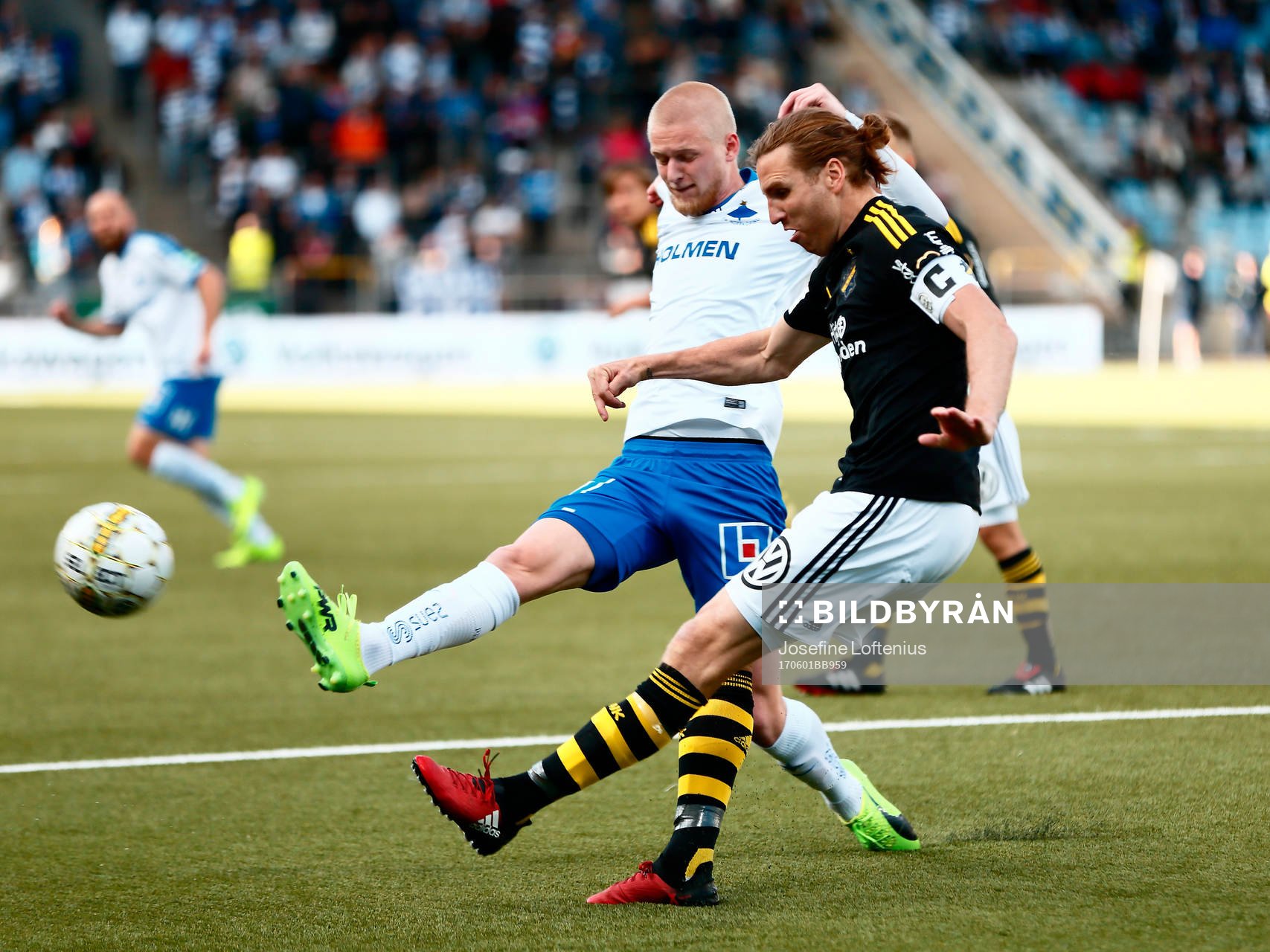XXX under fotbollsmatchen i Allsvenskan mellan Norrköping