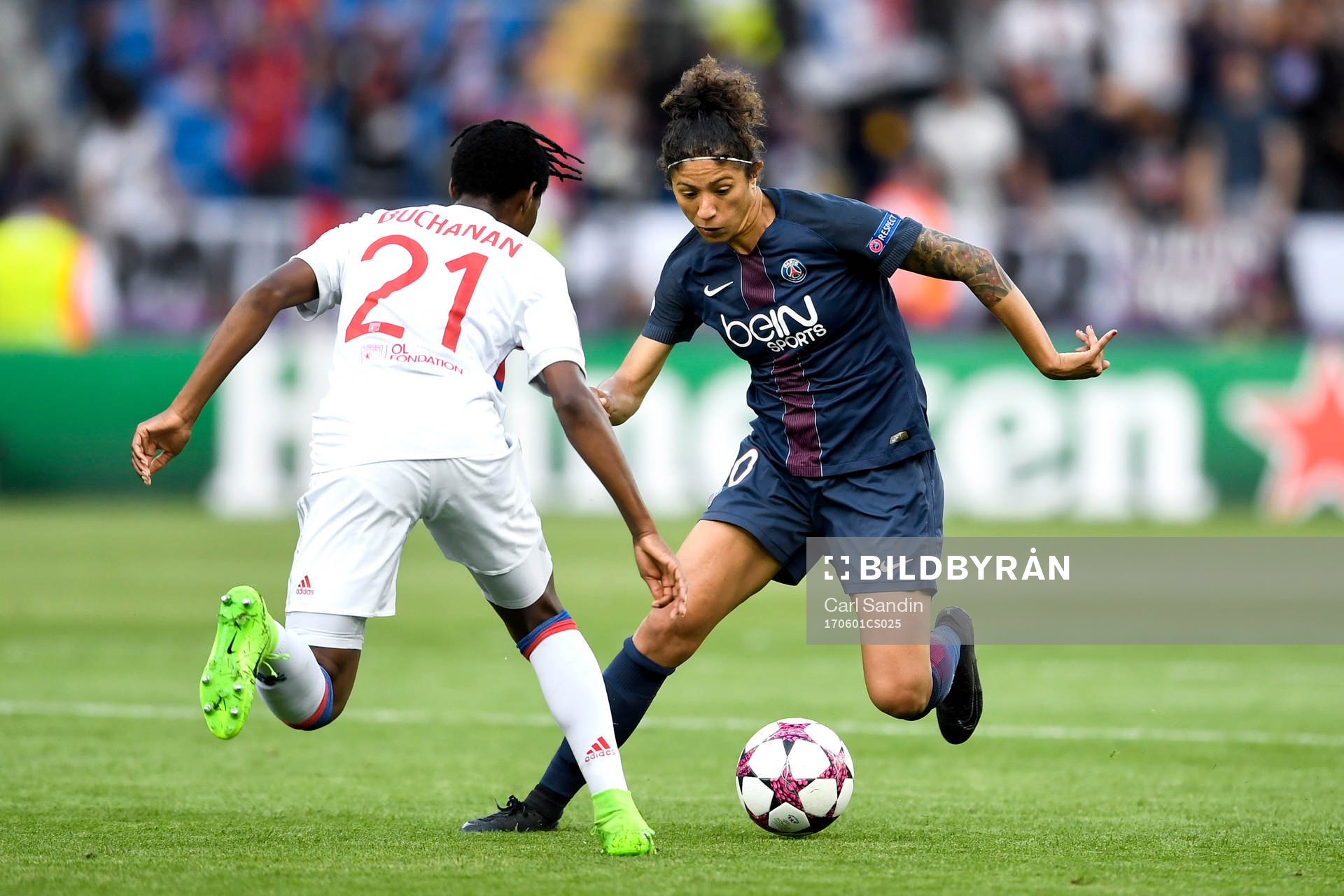 Lyons Kadeisha Buchanan och Paris Cristiane