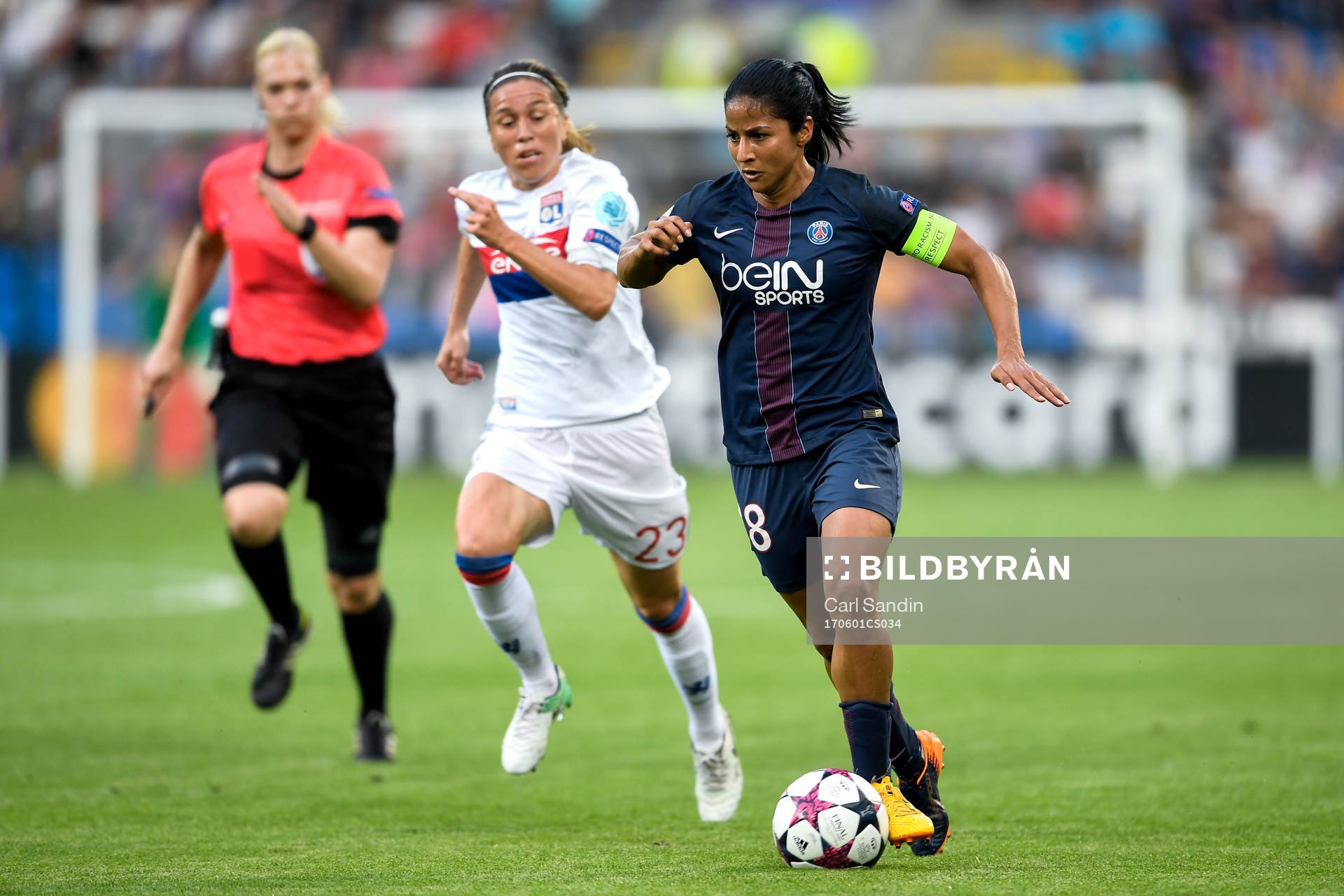 Lyons Camille Abily och Paris Shirley Cruz Trana