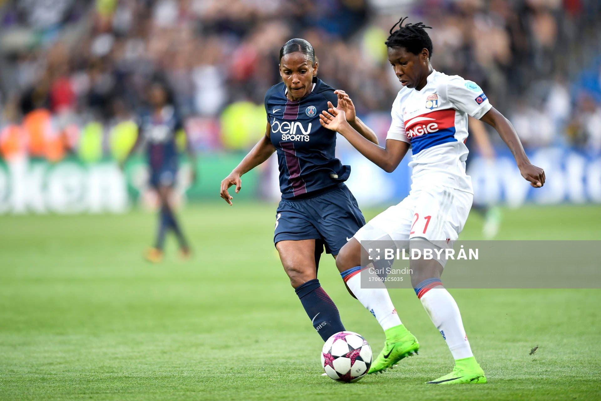 Paris Marie-Laure Delie och Lyons Kadeisha Buchanan