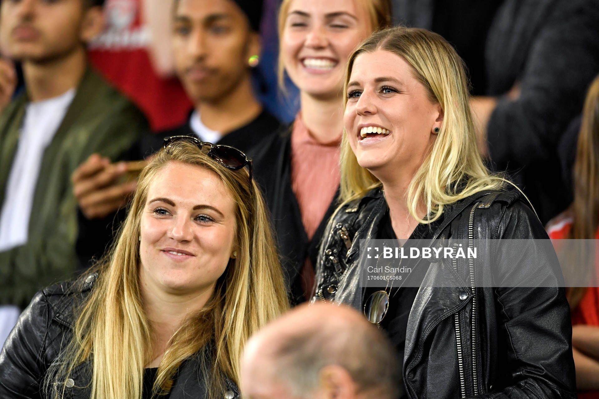 Olivia Schough i publiken