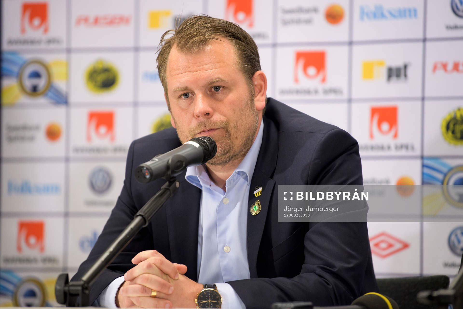 Häckens tränare Mikael Stahre