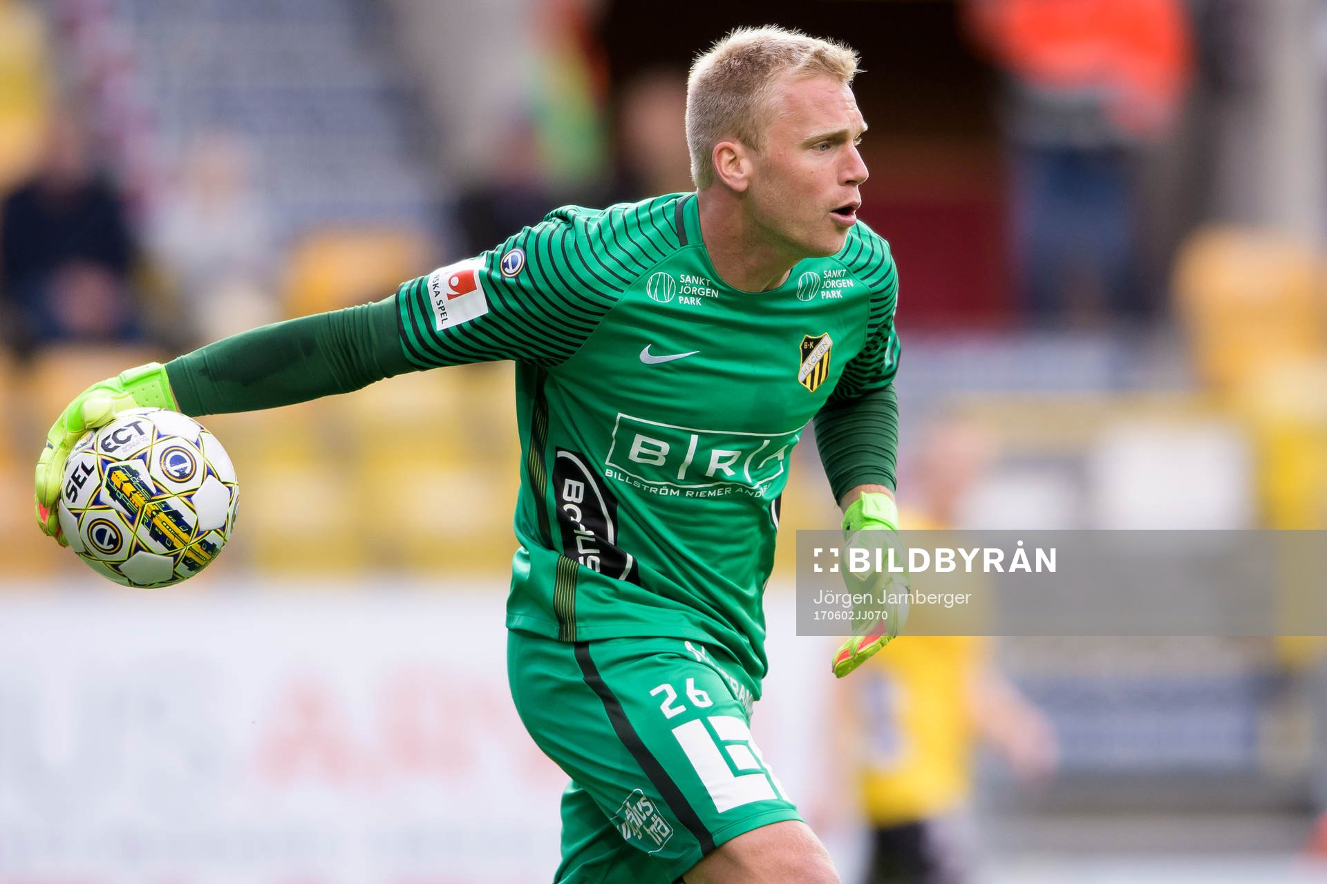 Häckens målvakt Peter Abrahamsson