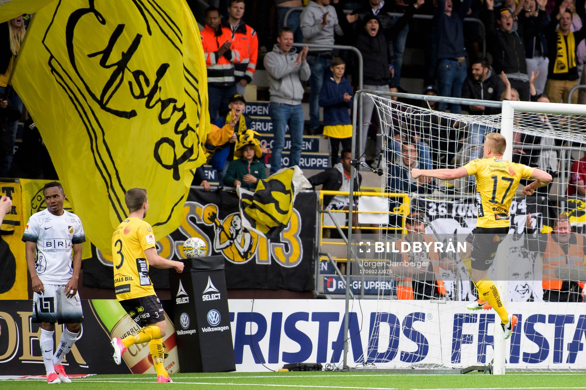 Elfsborgs Per Frick jublar