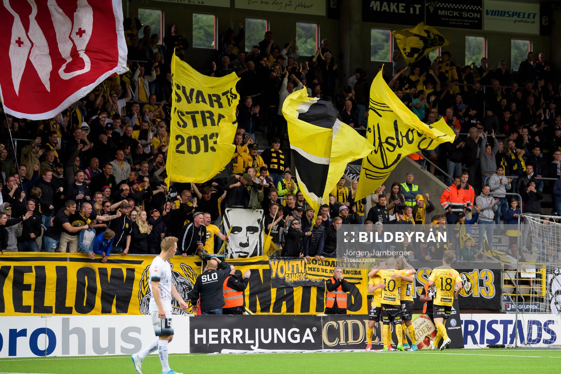 Elfsborgs Per Frick jublar