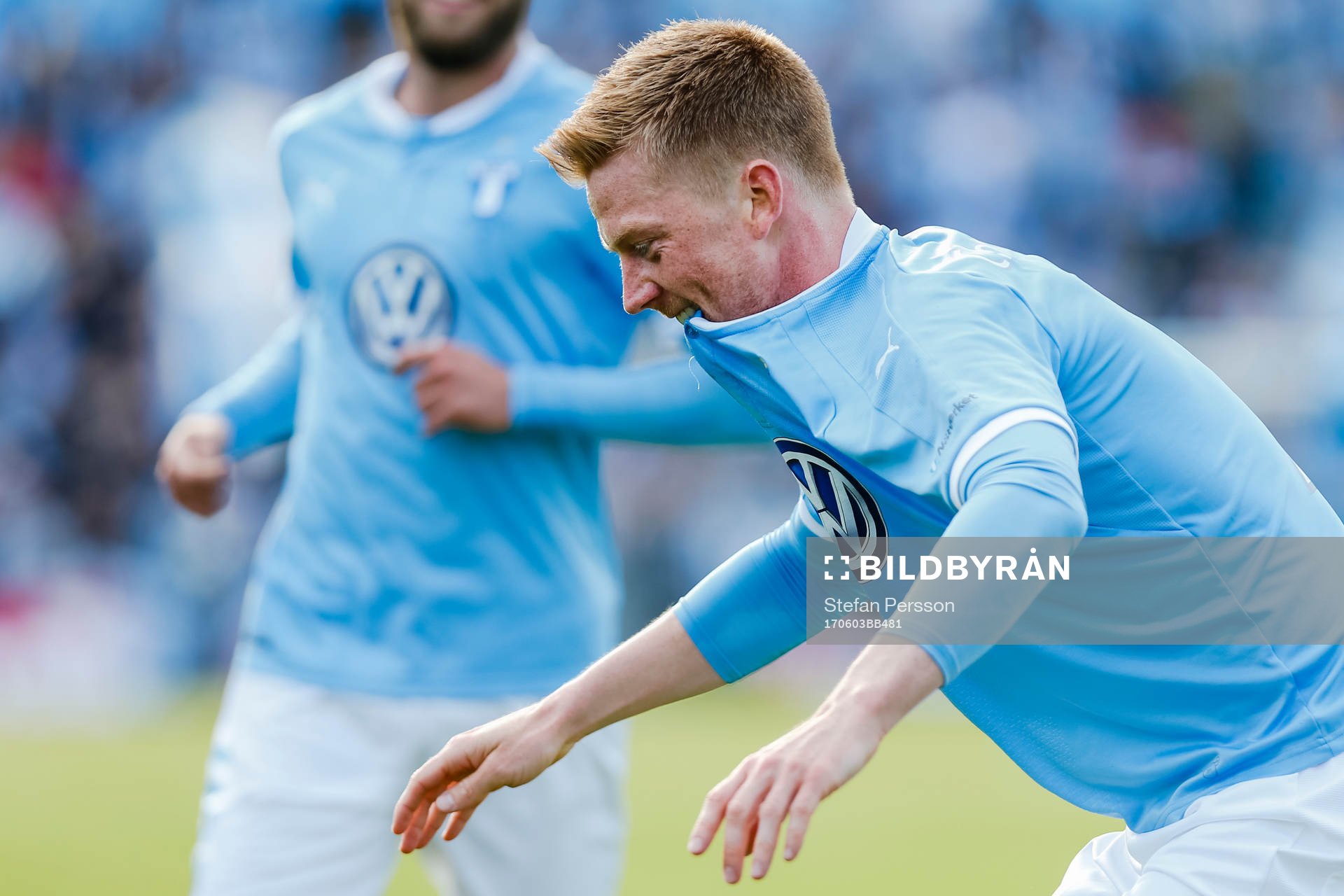 Malmö FFs Anders Christiansen jublar