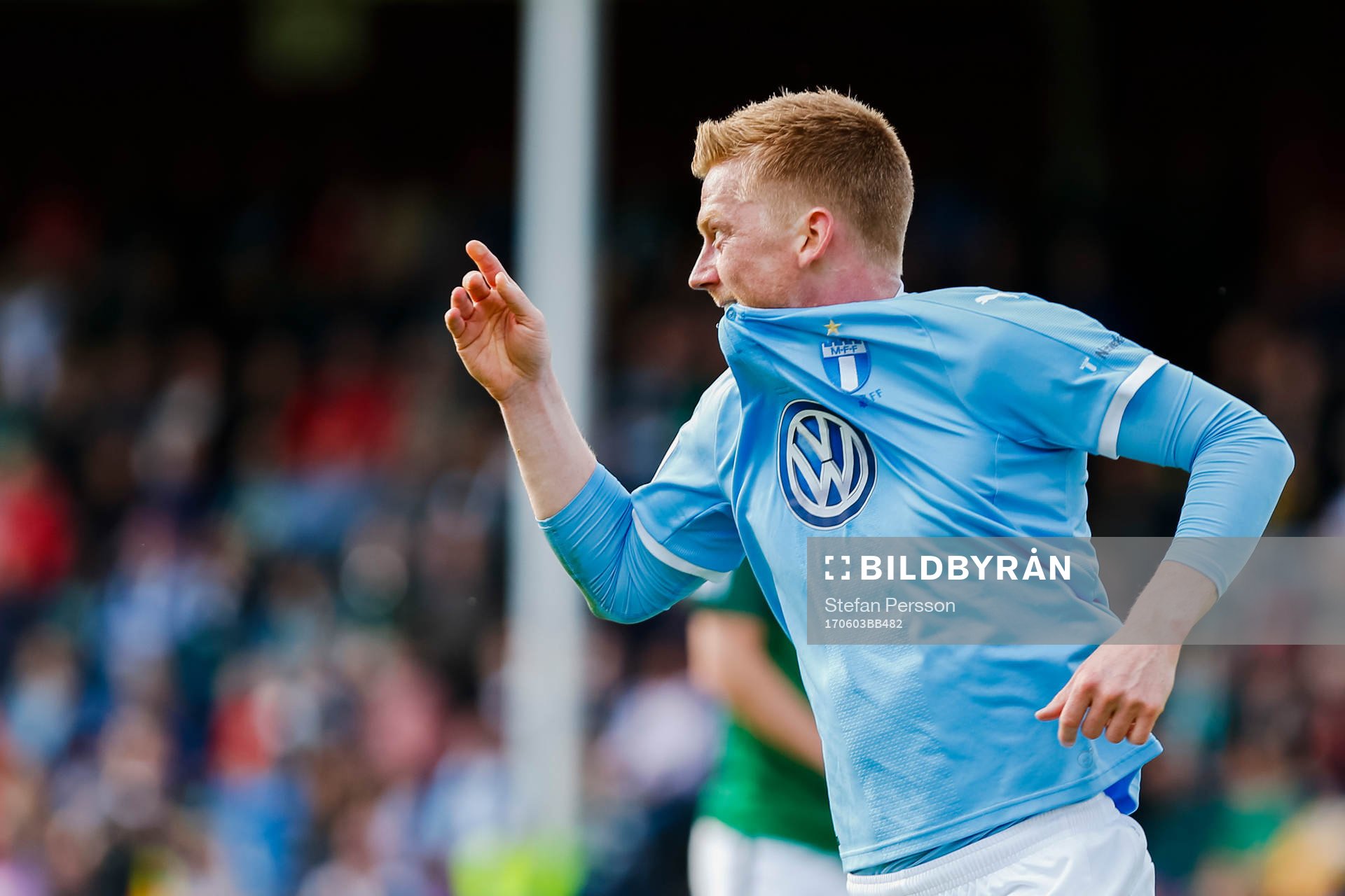 Malmö FFs Anders Christiansen jublar