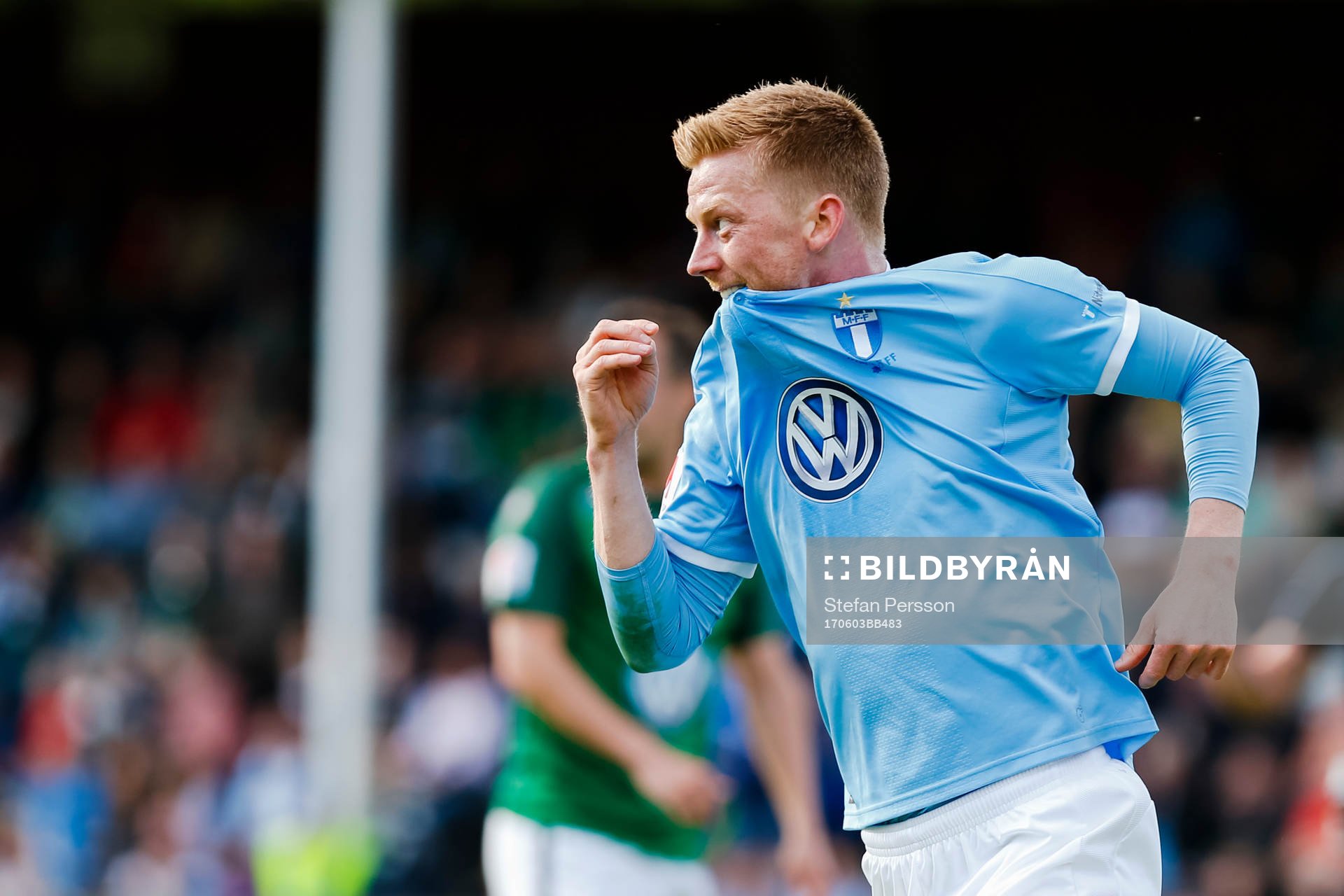 Malmö FFs Anders Christiansen jublar
