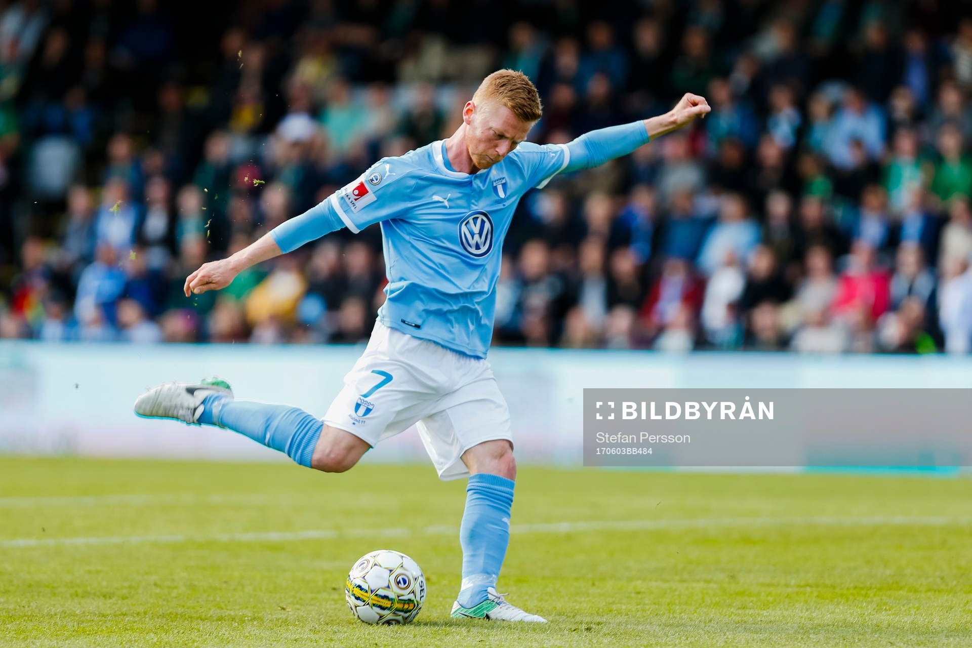 Malmö FFs Anders Christiansen gör 0-1