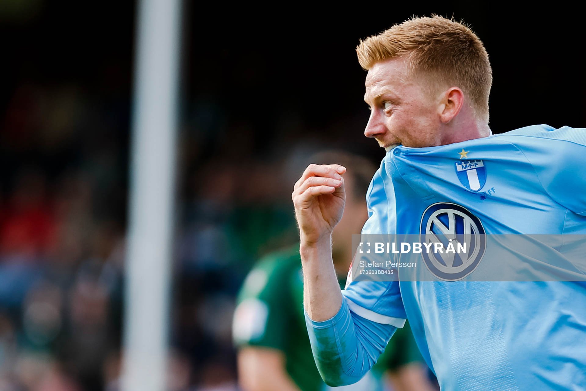 Malmö FFs Anders Christiansen jublar