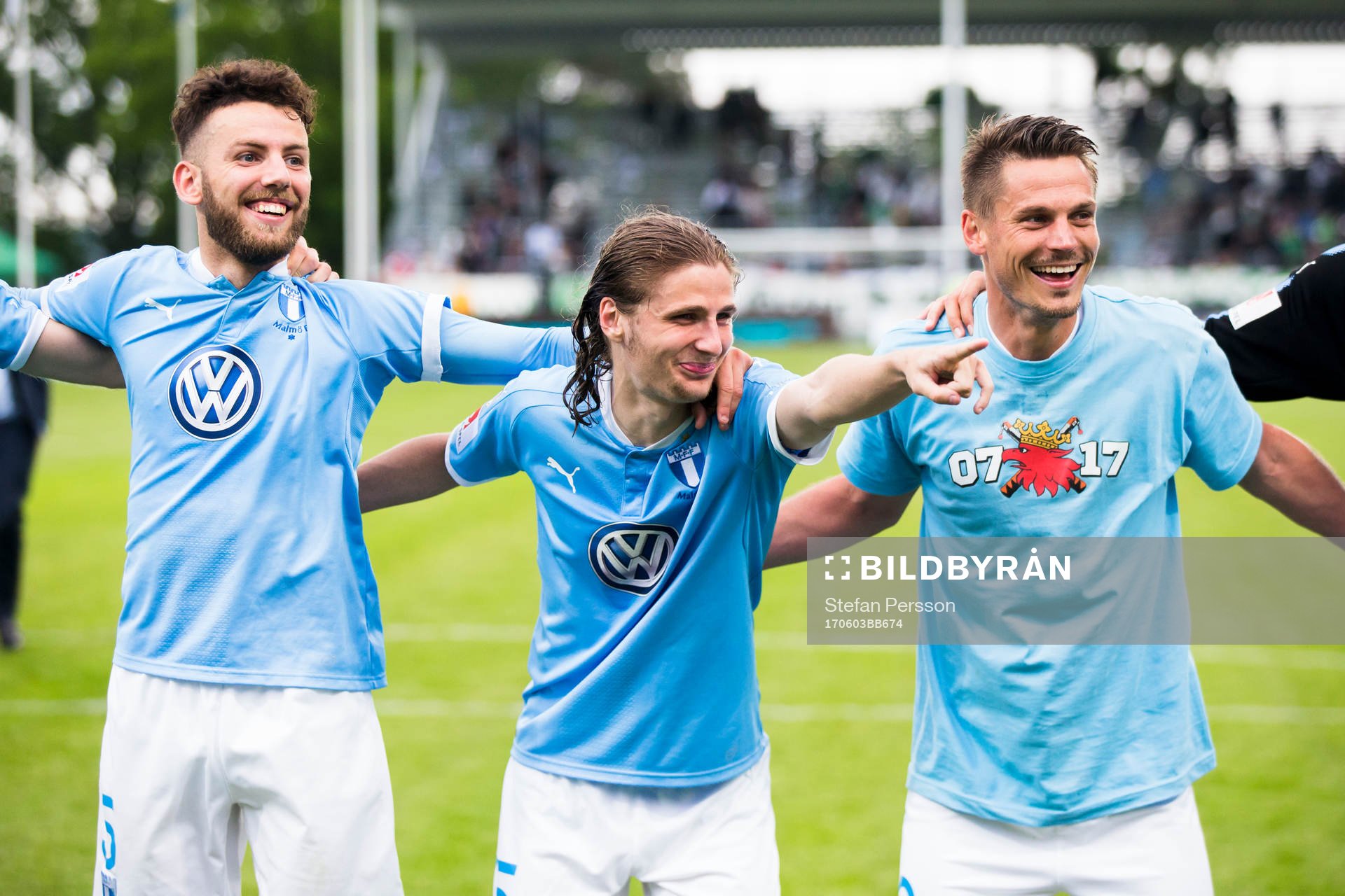 Malmö FFs Erdal Rakip, Pawel Cibicki och Markus Rosenberg