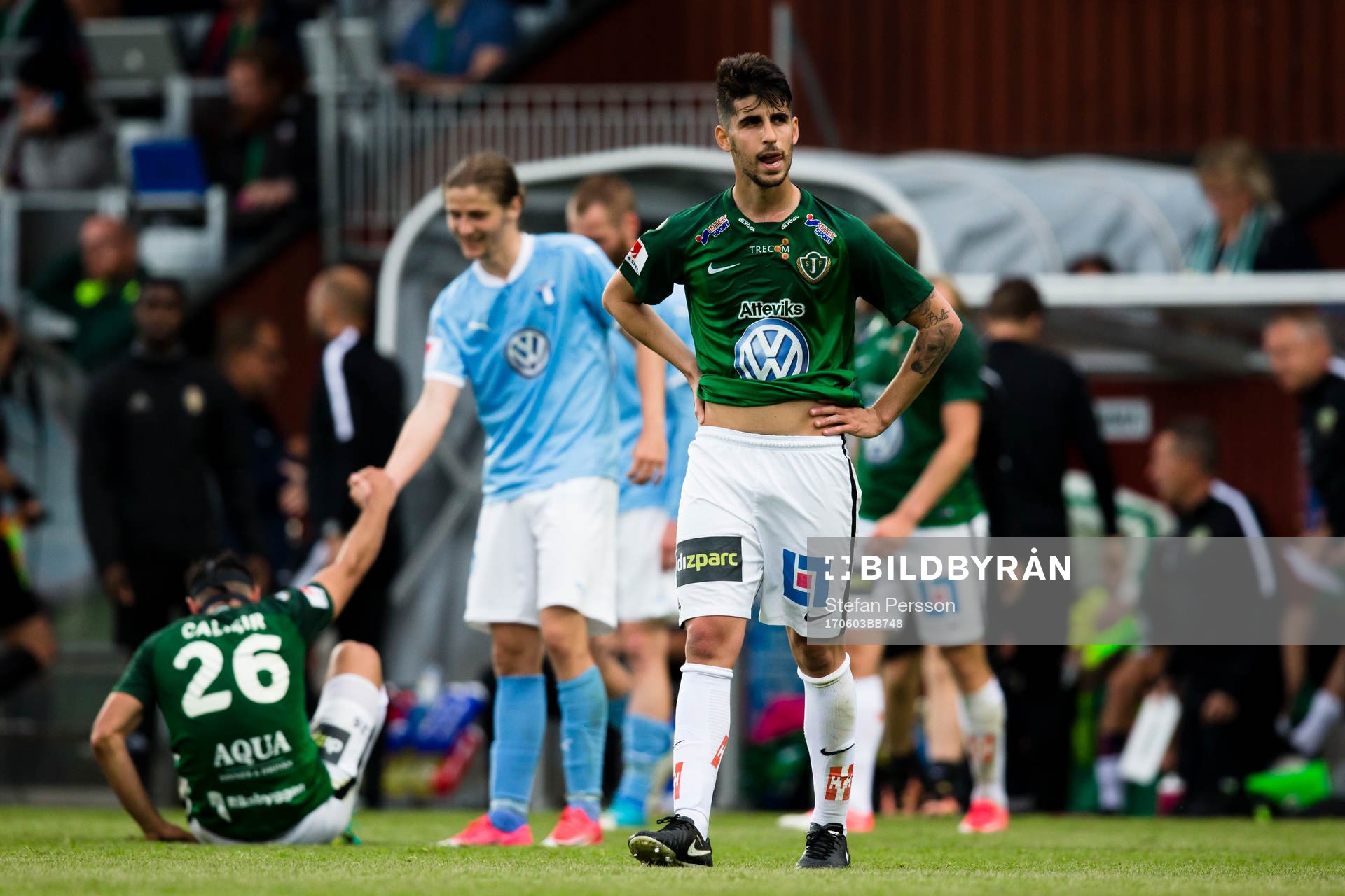 Jönköpings Alejandro Fernandez Portillo deppar