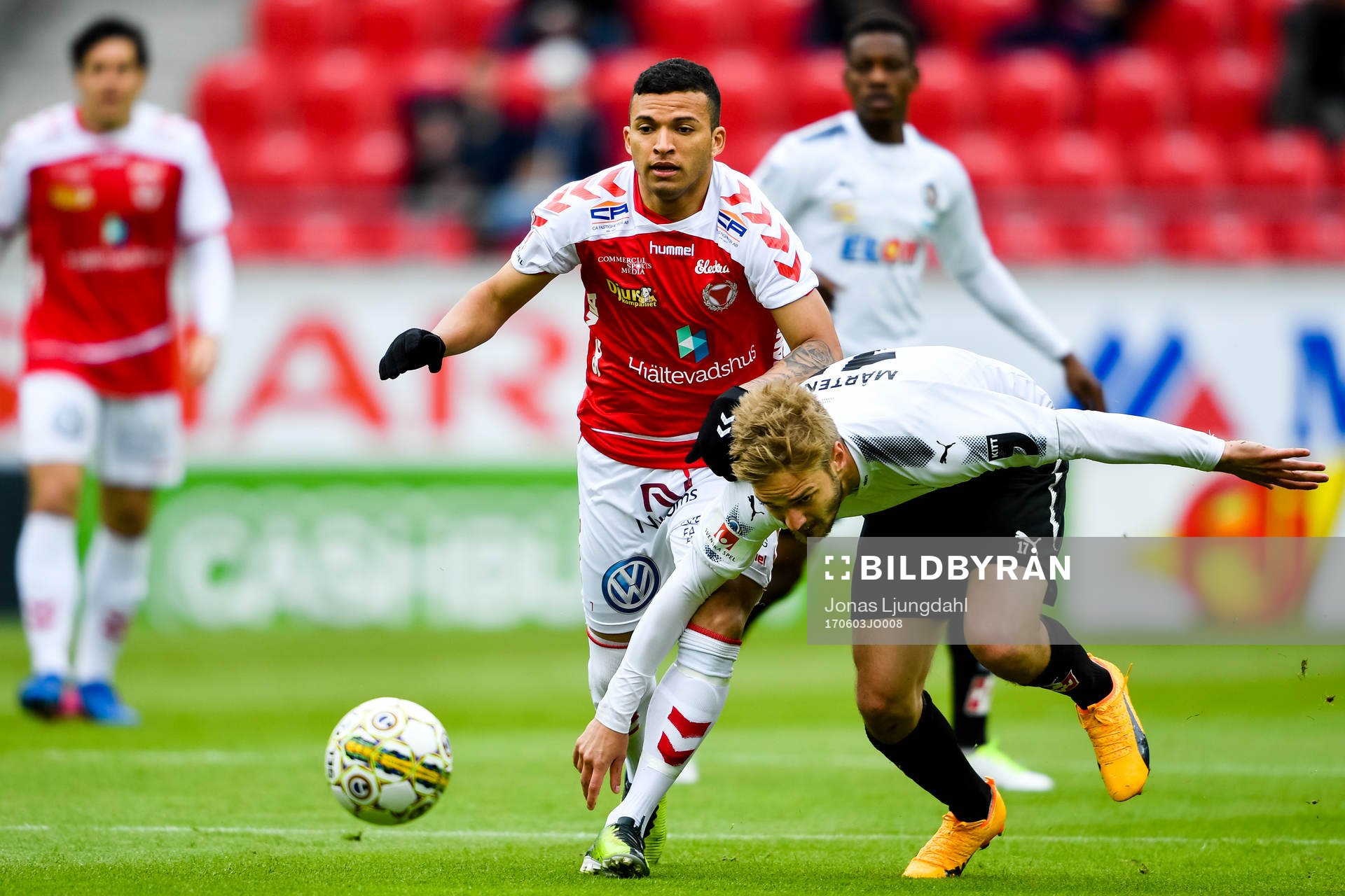 Kalmars Ismael Silva Lima och Örebros Johan Mårtensson