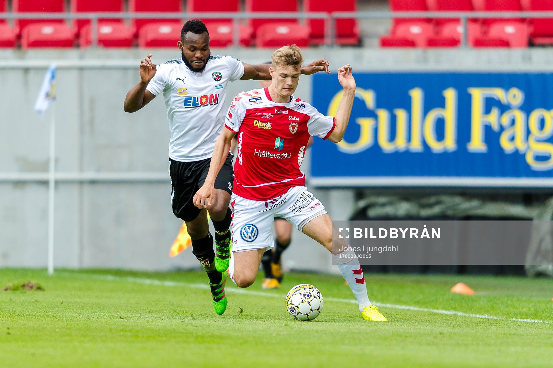 Örebros Michael Junior Omoh och Kalmars Svante Ingelsson