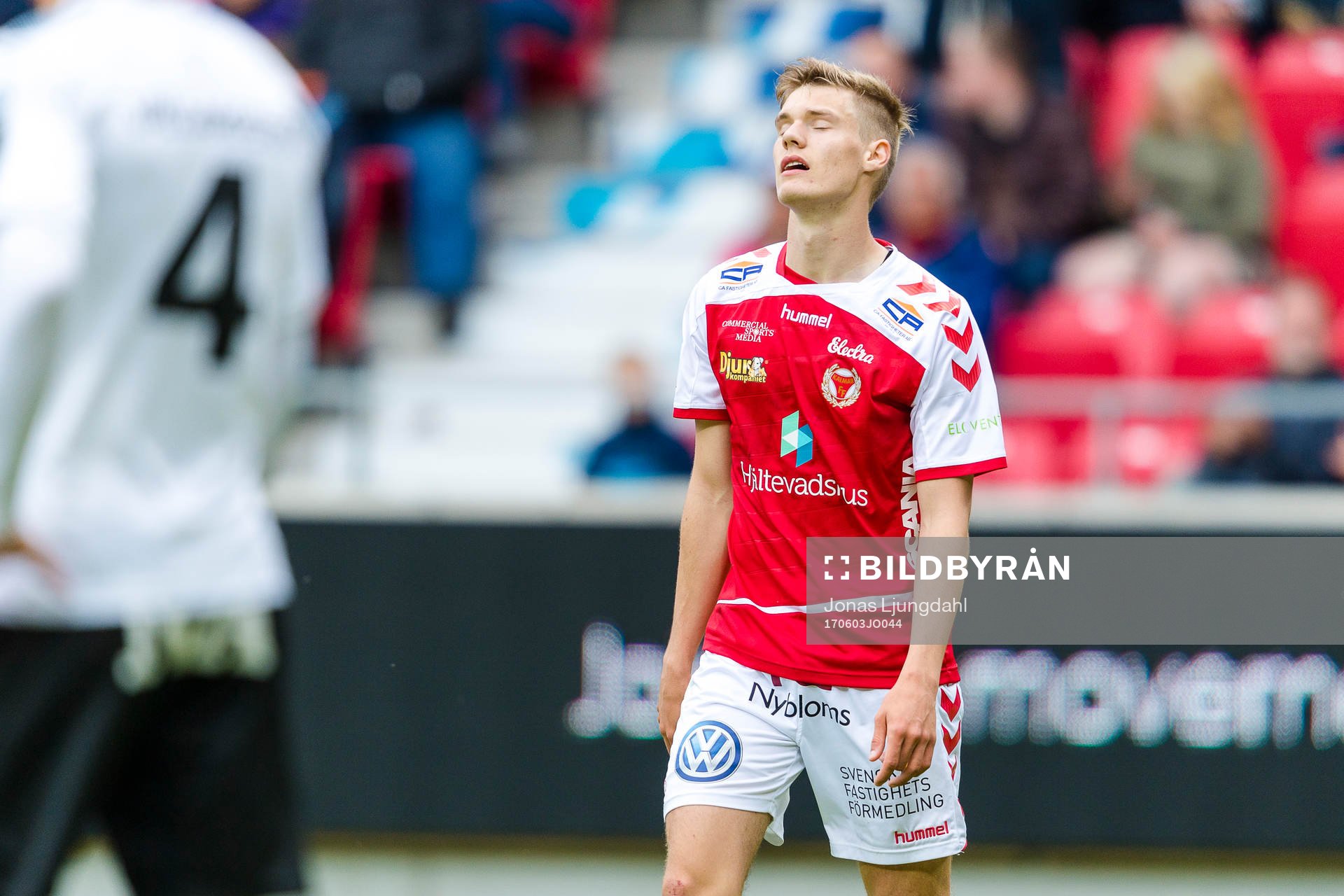 Kalmars Svante Ingelsson deppar