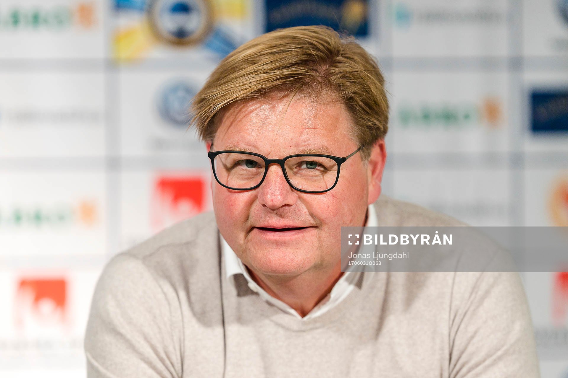 Kalmars tränare Peter Swärdh på presskonferens