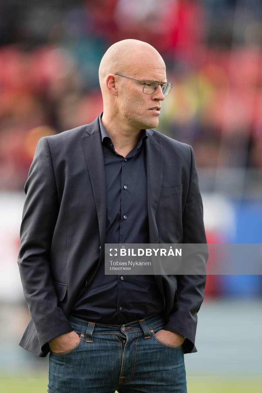 Sundsvalls tränare Joel Cedergren