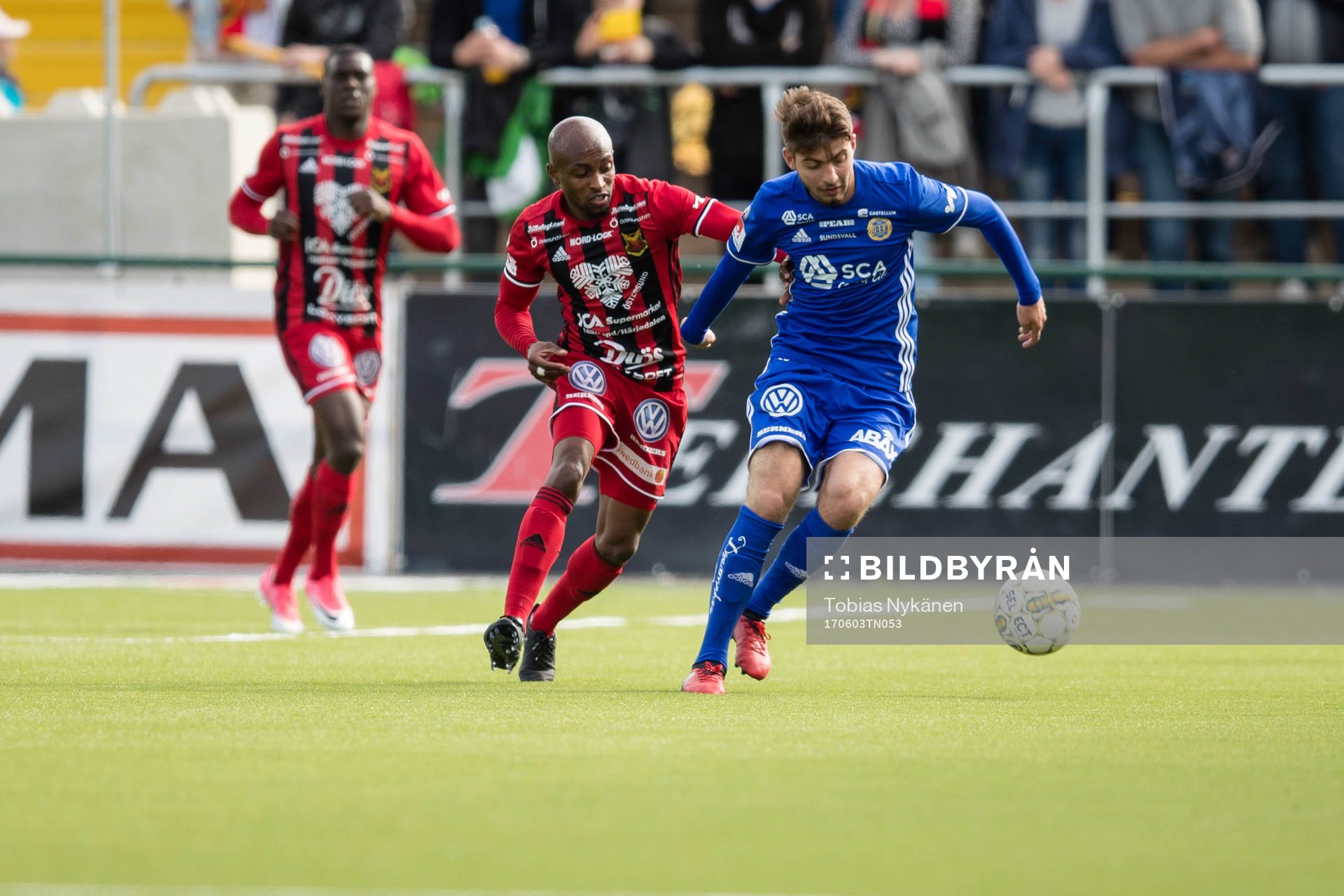Sundsvalls Jaudet Salih mot Östersunds Fouad Bachirou