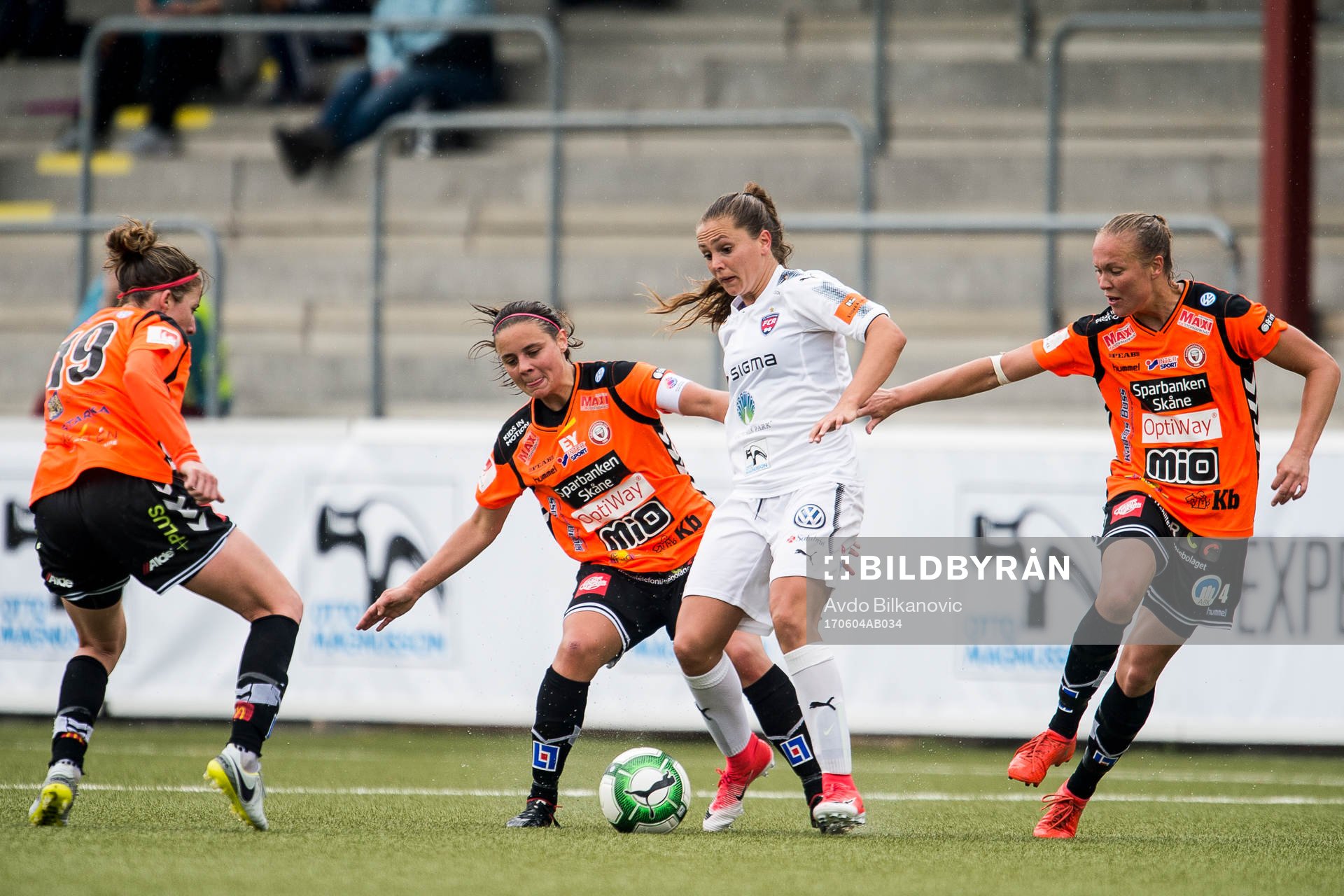 Rosengårds Lieke Martens mellan Kristianstads Alice