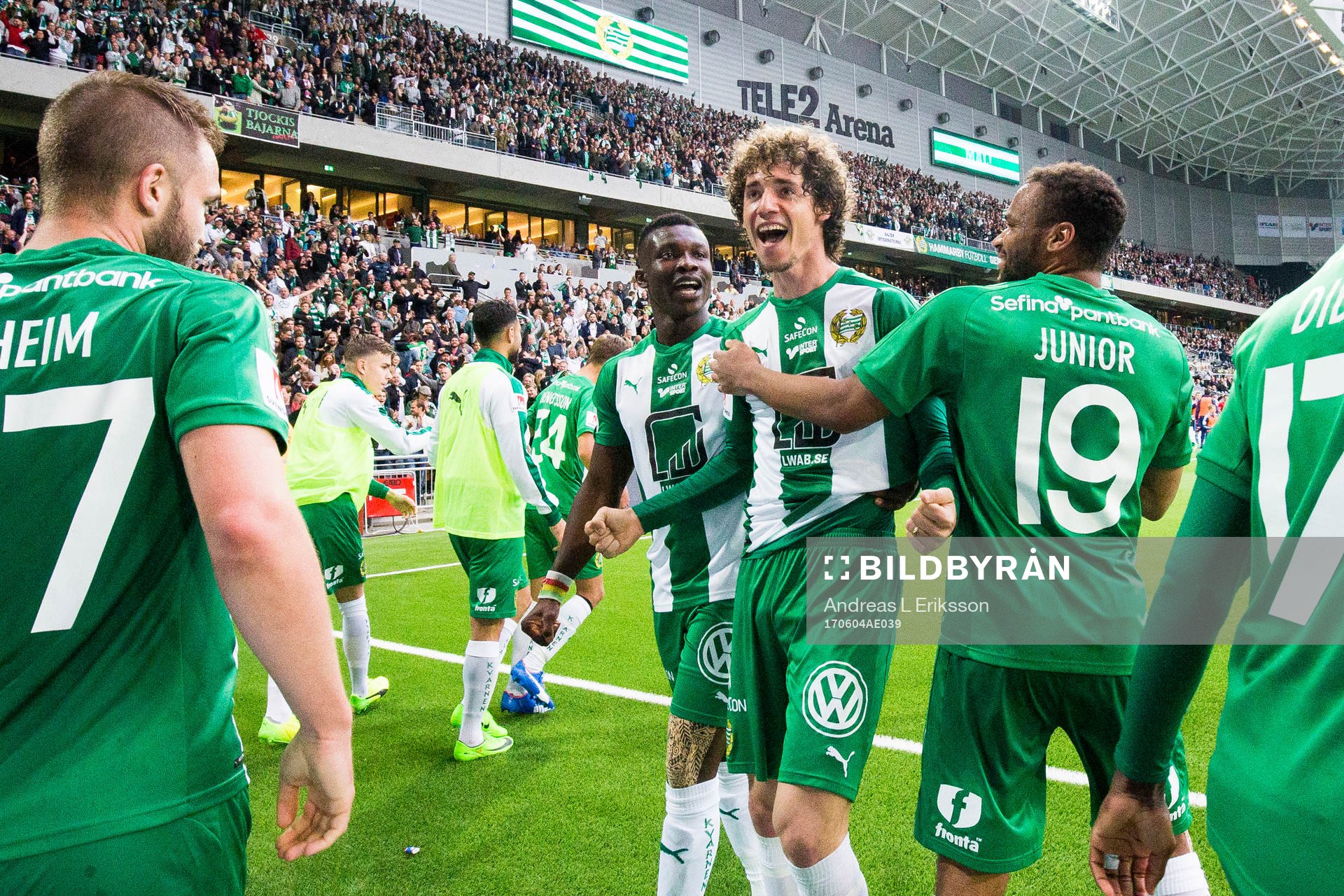 Hammarbys Romulo Cabral Pereira Pinto jublar